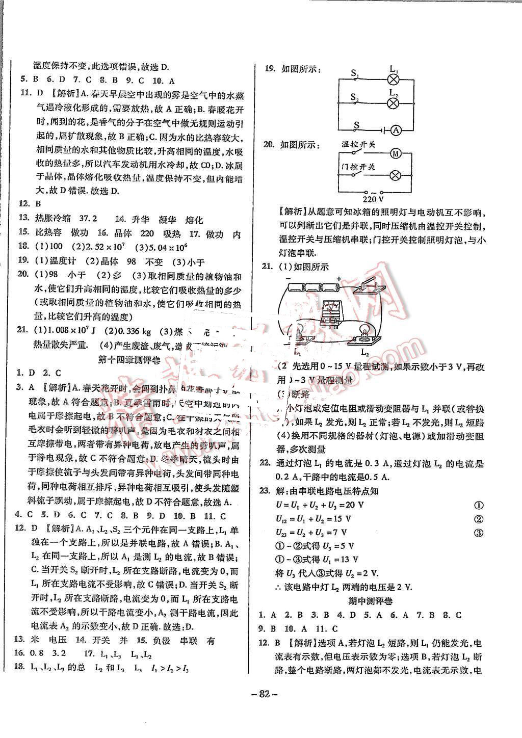 2015年培優(yōu)奪冠金卷名師點撥九年級物理全一冊滬科版 第2頁