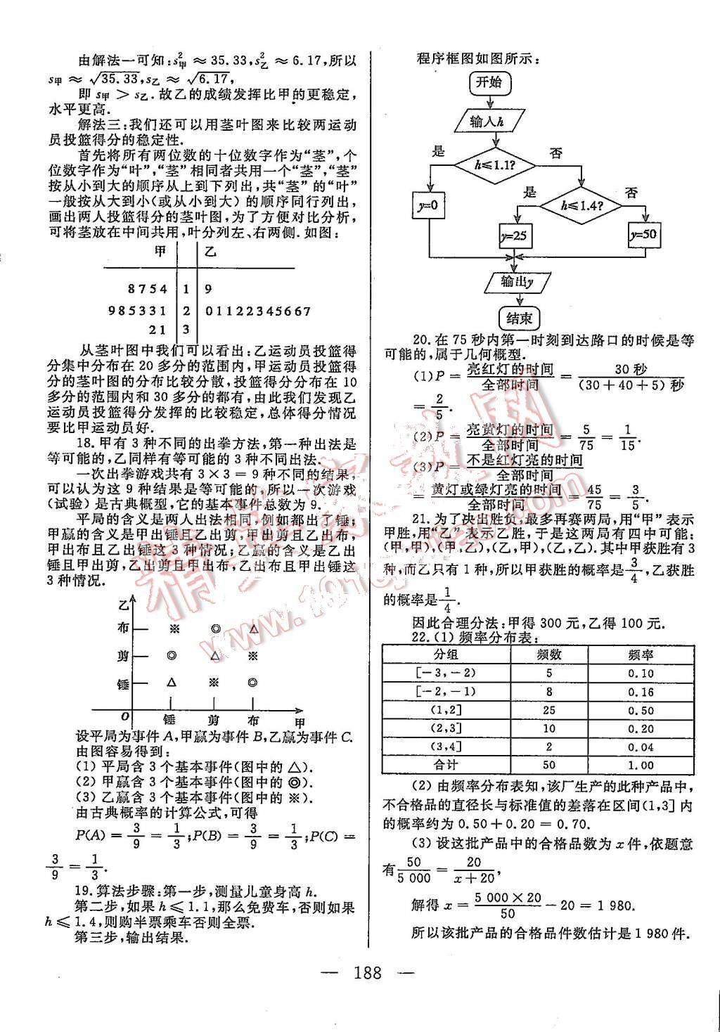 2015年名師伴你行高中同步導學案數(shù)學必修3人教版 第46頁