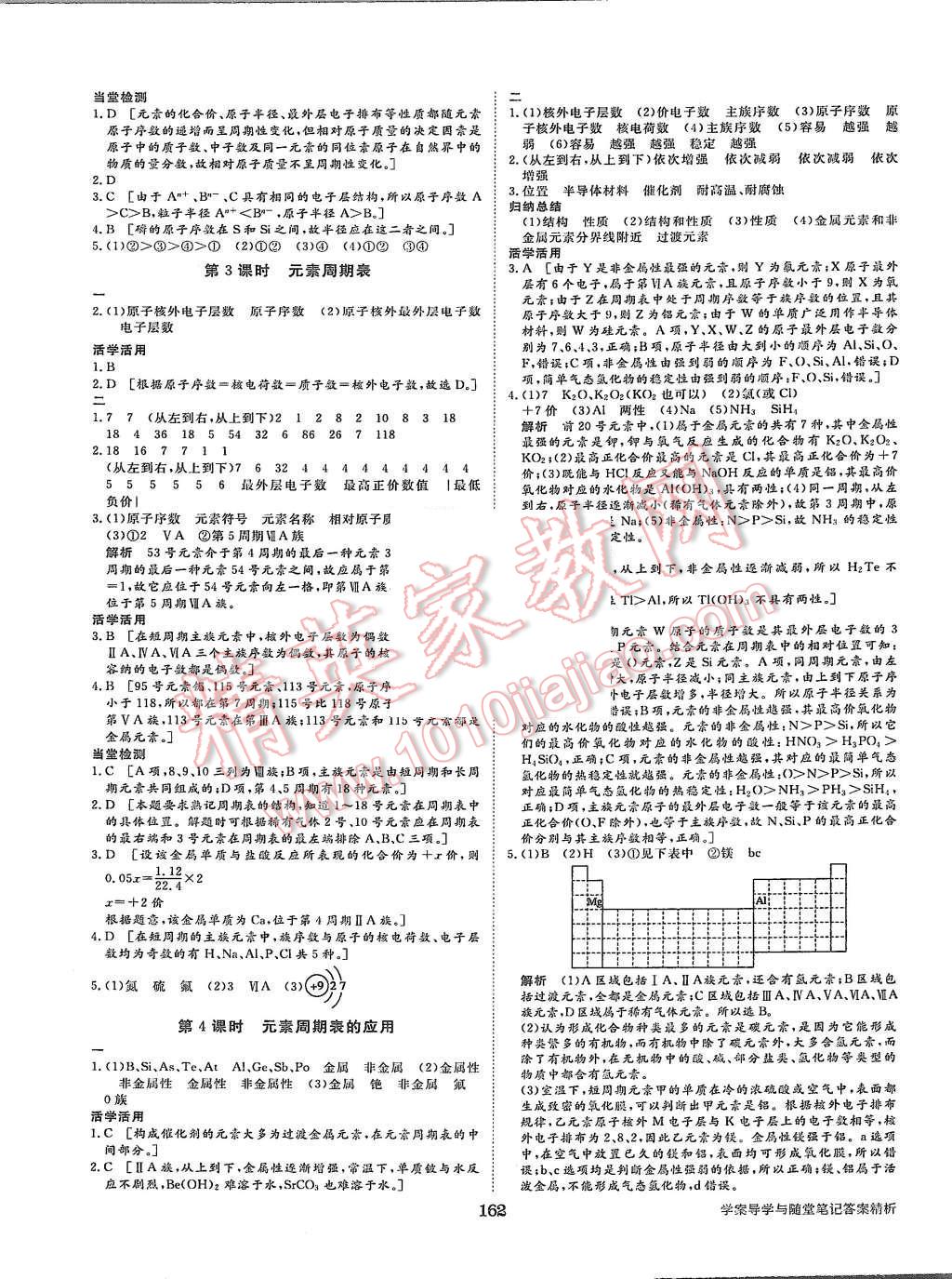 2015年步步高學(xué)案導(dǎo)學(xué)與隨堂筆記化學(xué)必修2蘇教版 第2頁