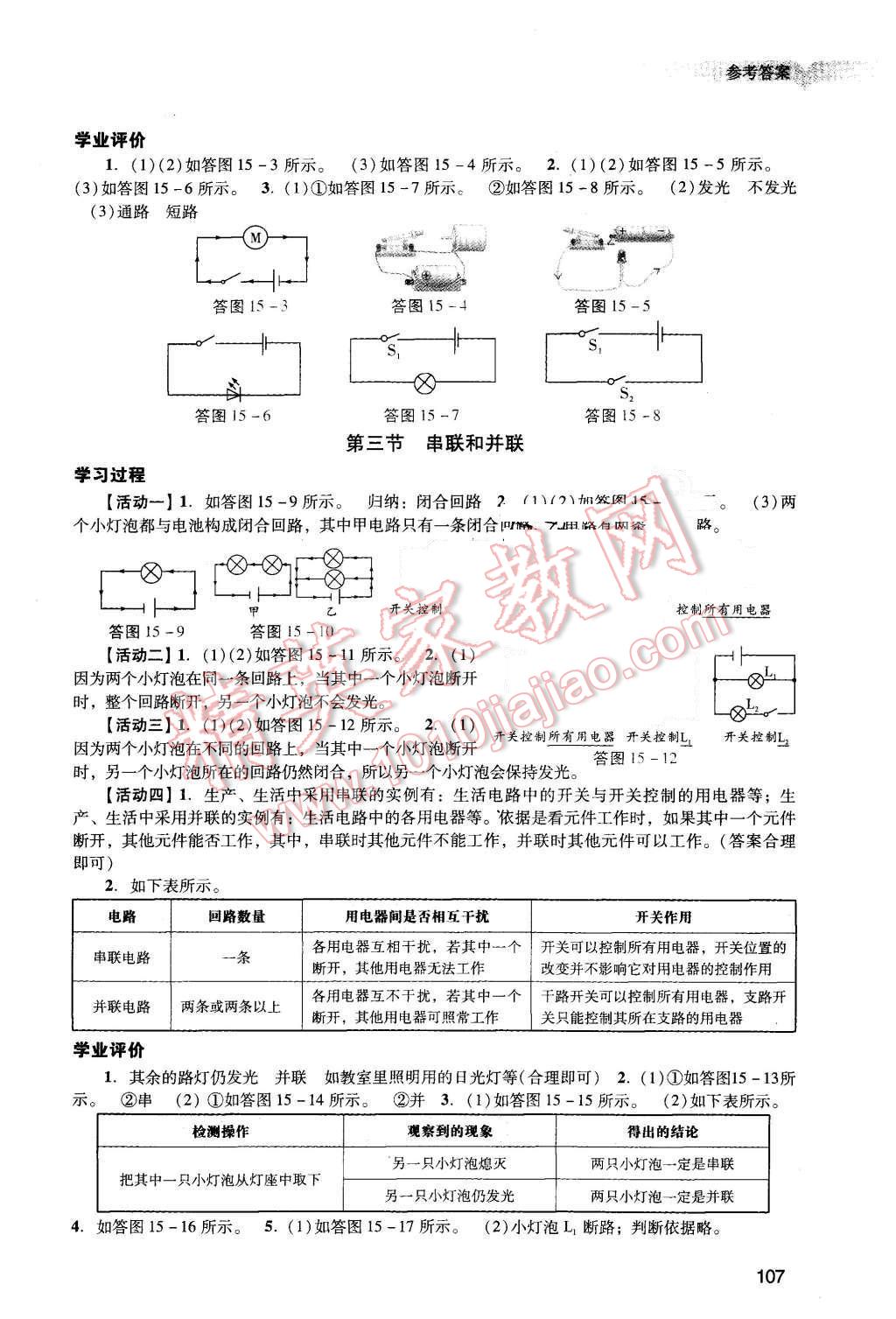 2015年陽光學(xué)業(yè)評價(jià)九年級物理上冊人教版 第5頁