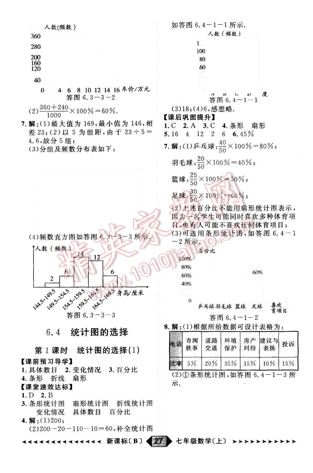 2015年陽光計劃七年級數學上冊北師大版 第27頁