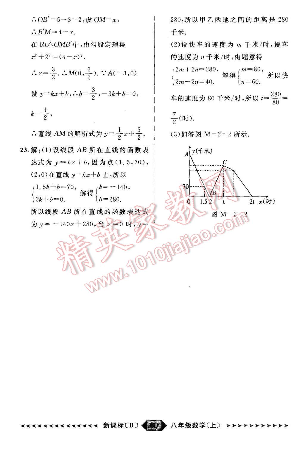 2015年陽光計劃八年級數(shù)學(xué)上冊北師大版 第60頁