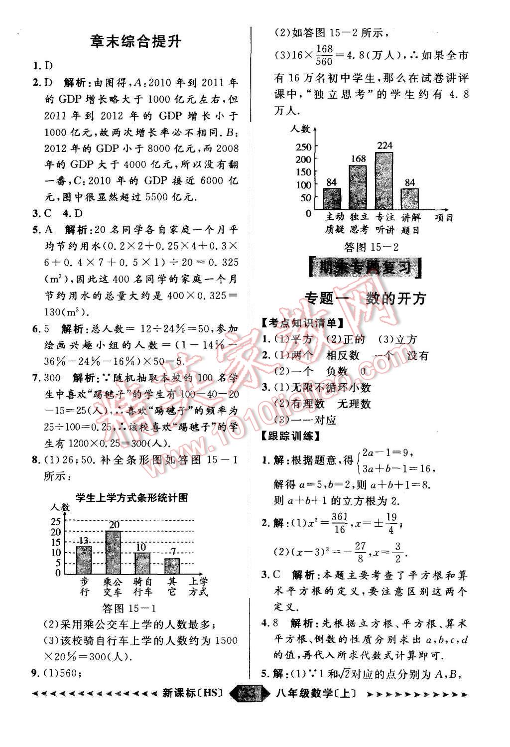 2015年陽光計劃八年級數(shù)學(xué)上冊華師大版 第33頁