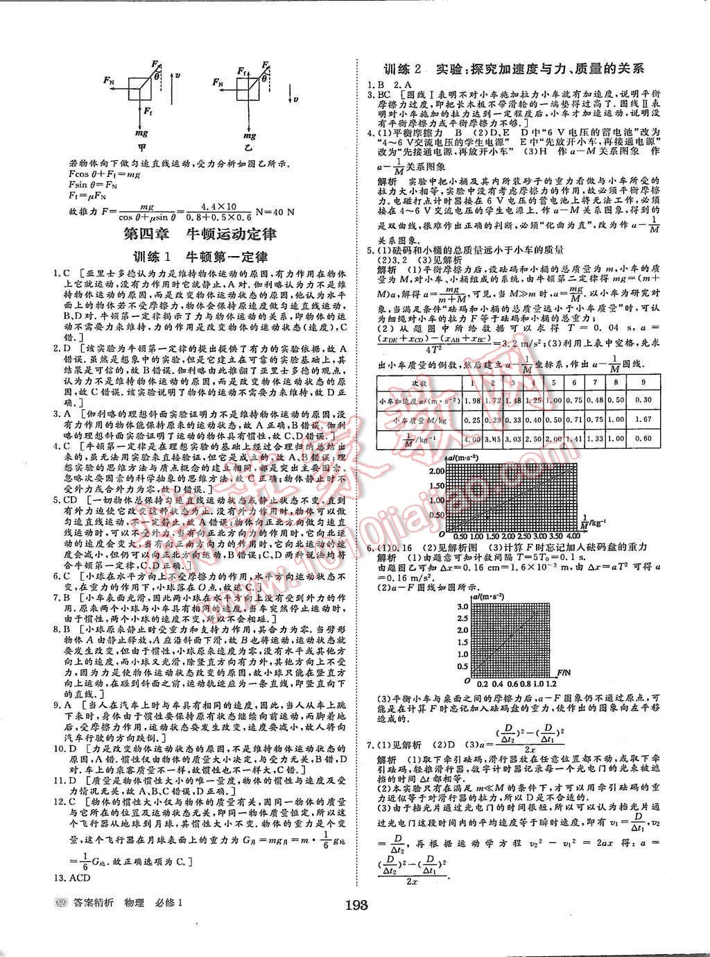 2015年步步高學(xué)案導(dǎo)學(xué)與隨堂筆記物理必修1人教版 第29頁(yè)