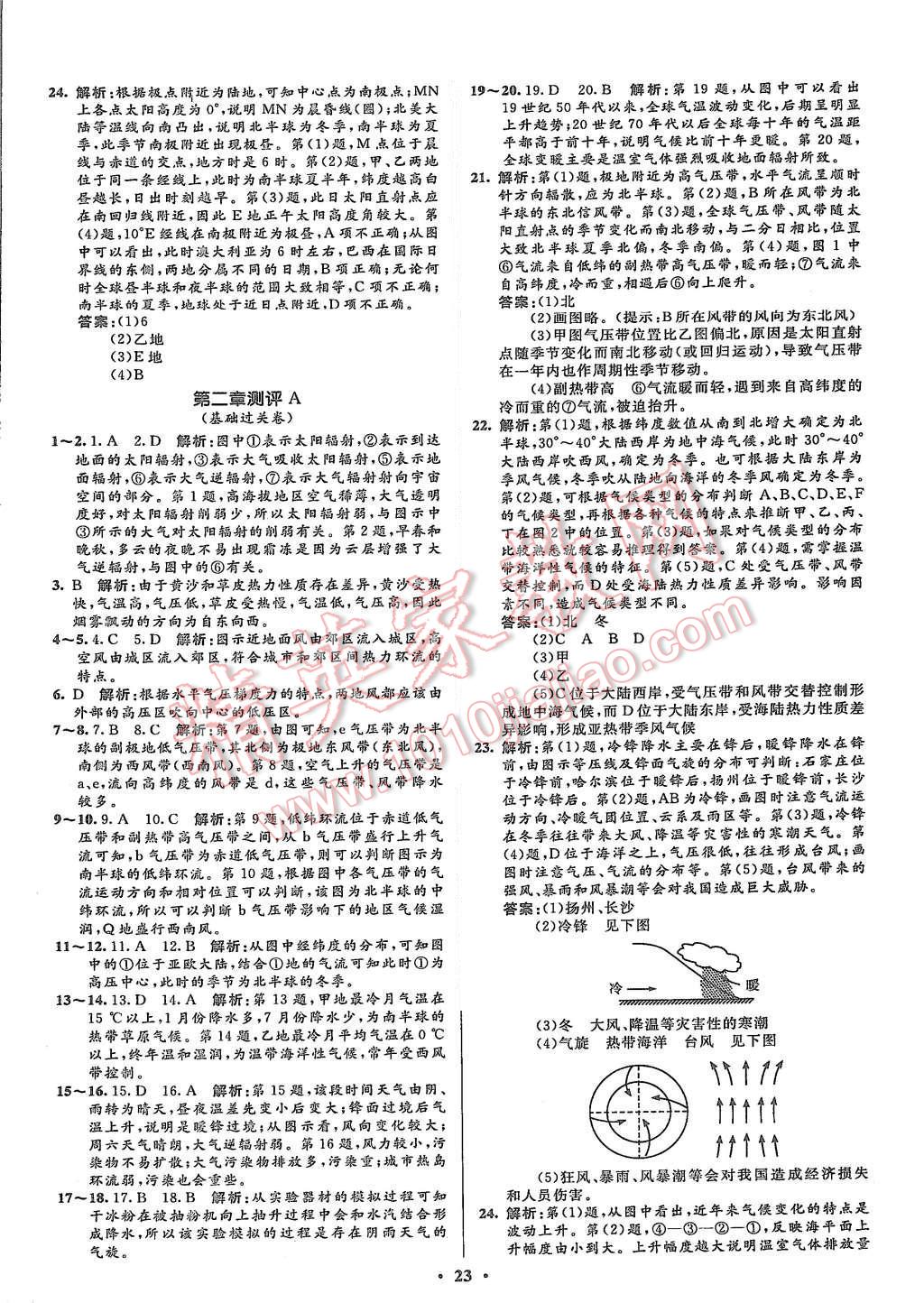 2015年高中同步測(cè)控優(yōu)化設(shè)計(jì)地理必修1人教版市場(chǎng)版 第25頁