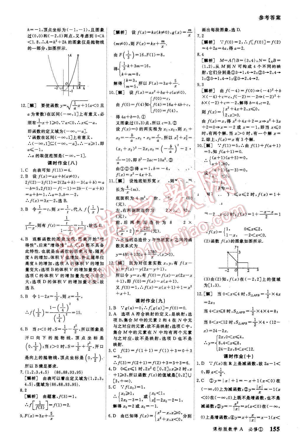 2015年與名師對話高中新課標(biāo)同步導(dǎo)學(xué)案數(shù)學(xué)必修1課標(biāo)A版 第25頁