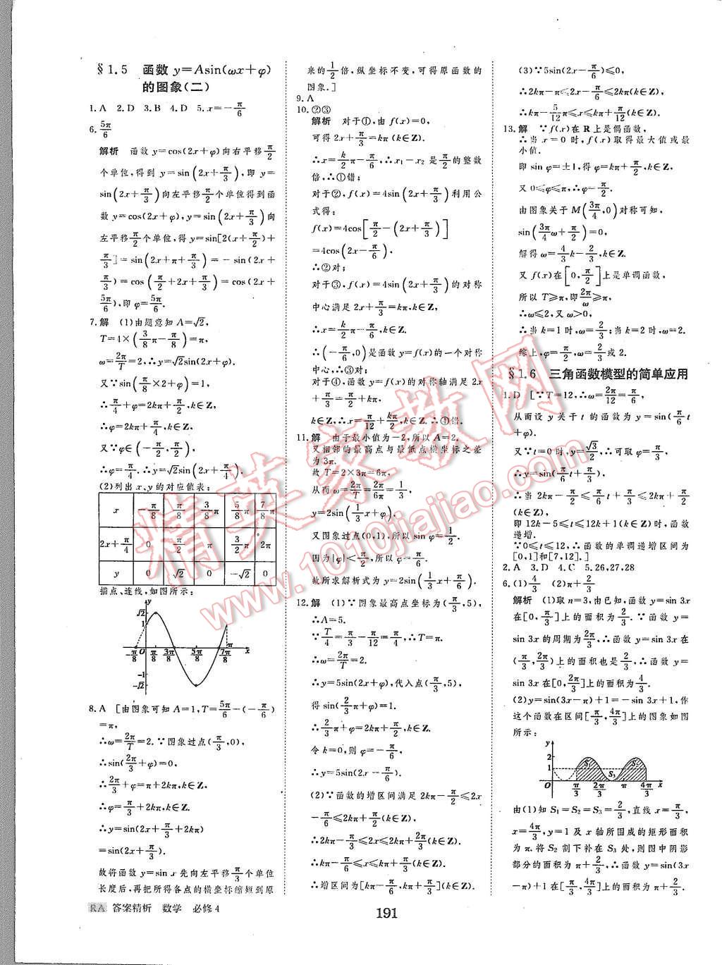 2015年步步高學(xué)案導(dǎo)學(xué)與隨堂筆記數(shù)學(xué)必修4人教A版 第20頁