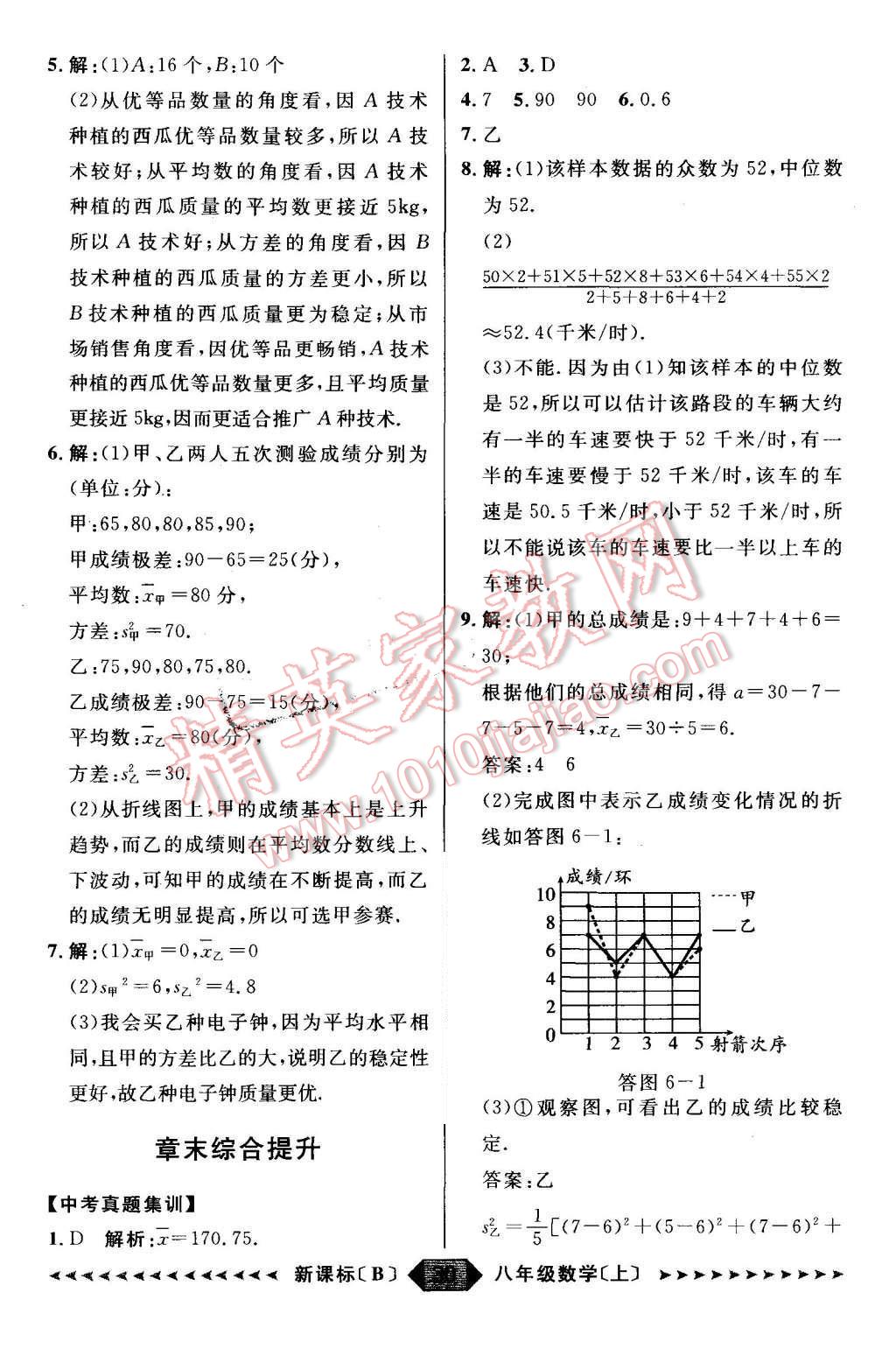 2015年陽光計劃八年級數(shù)學(xué)上冊北師大版 第30頁