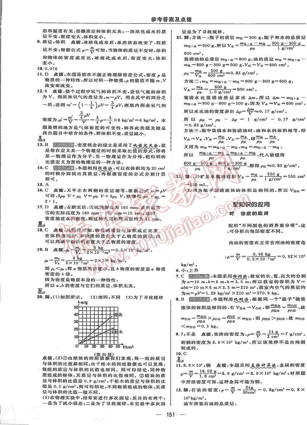 2015年綜合應用創(chuàng)新題典中點八年級物理上冊滬粵版 第25頁