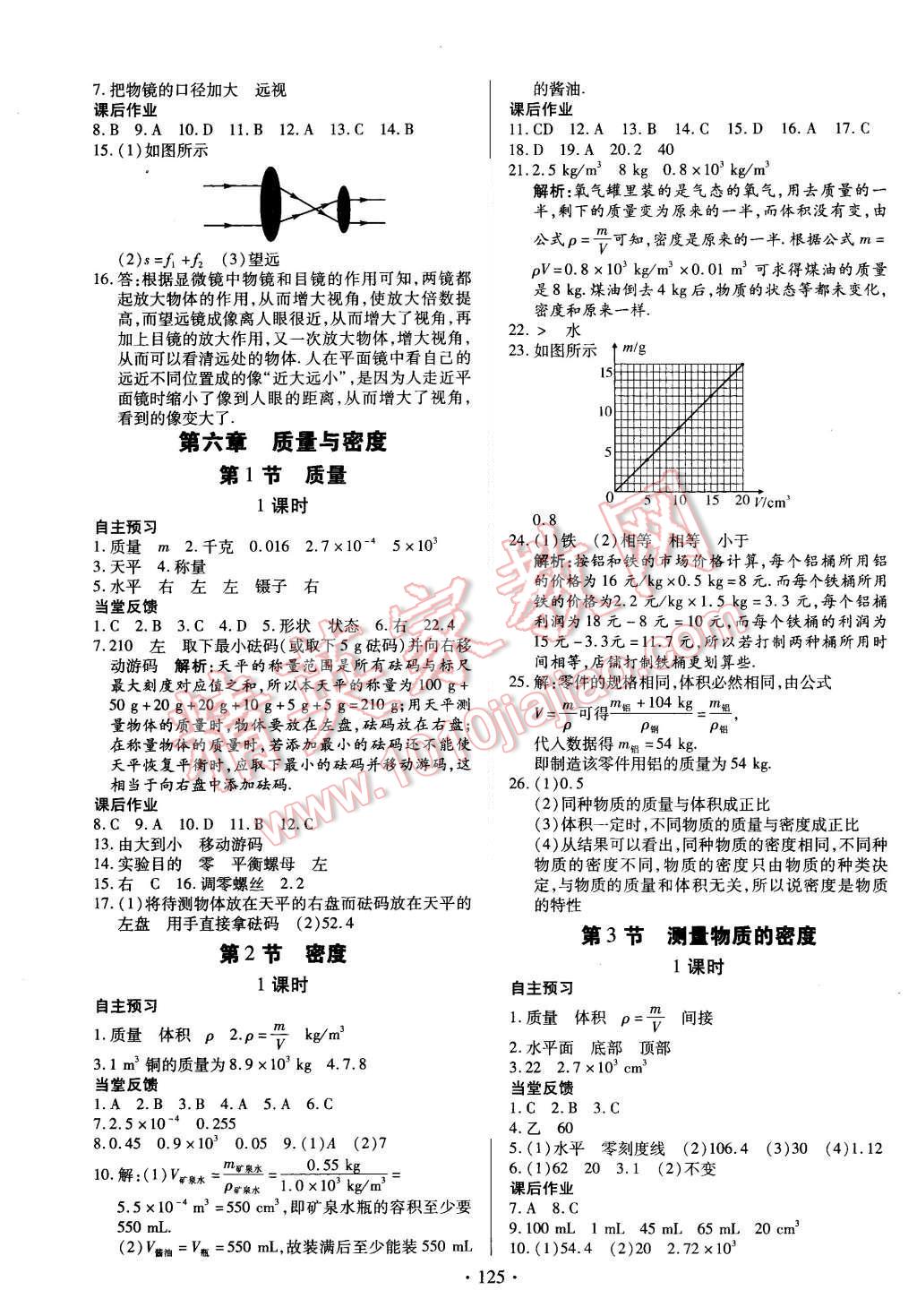 2015年名師三導(dǎo)學(xué)練考八年級(jí)物理上冊(cè)人教版 第9頁(yè)