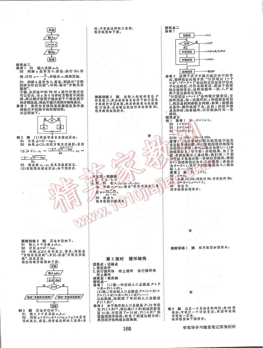 2015年步步高學(xué)案導(dǎo)學(xué)與隨堂筆記數(shù)學(xué)必修3人教B版 第2頁