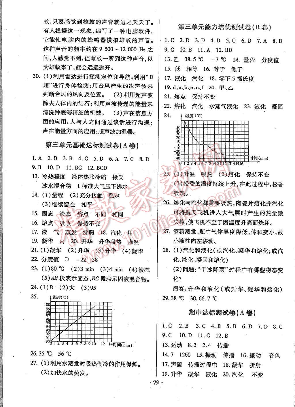 2015年優(yōu)化奪標單元測試卷八年級物理上冊人教版 第3頁