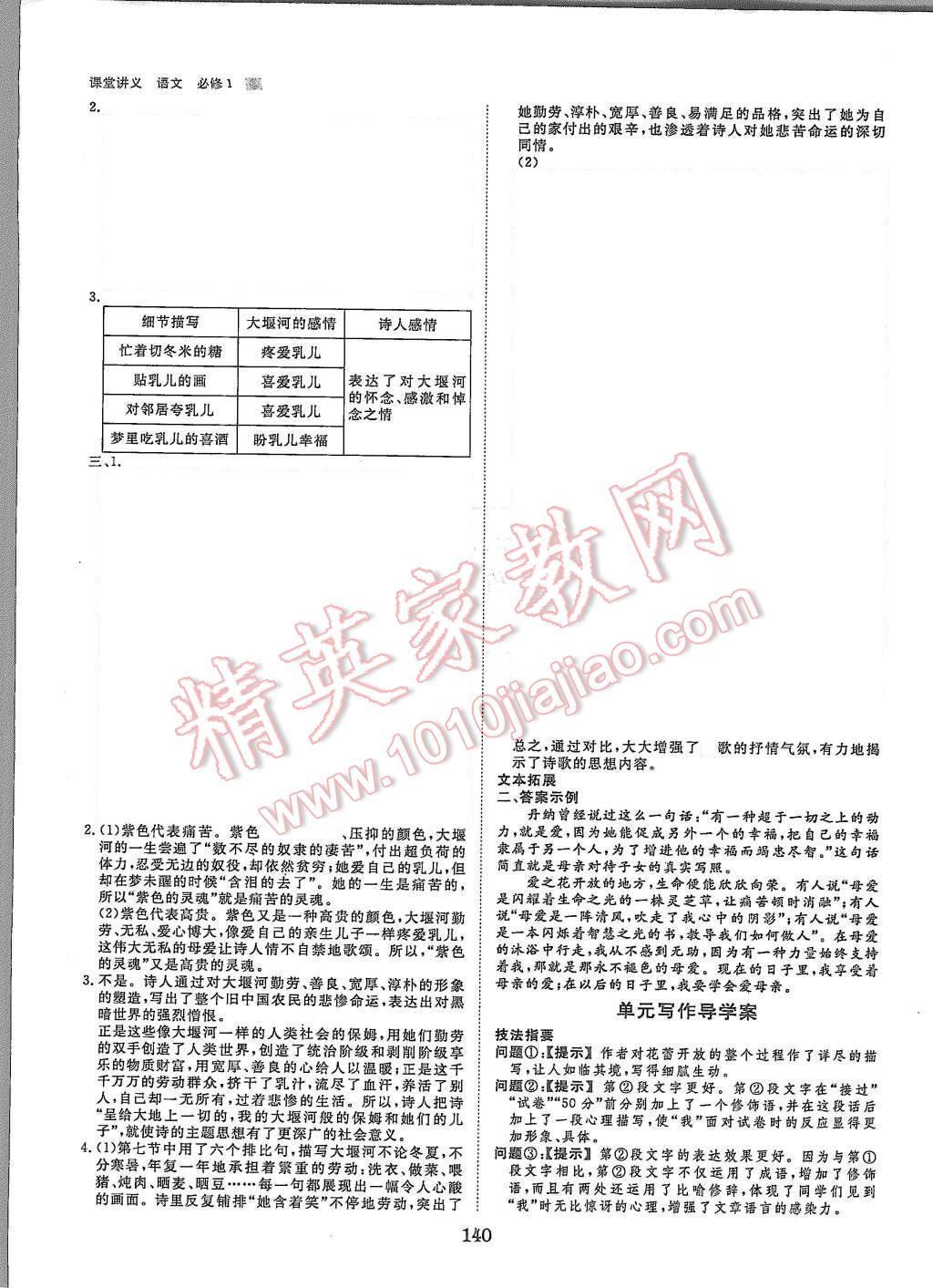 2015年創(chuàng)新設(shè)計(jì)課堂講義語文必修1人教版 第3頁