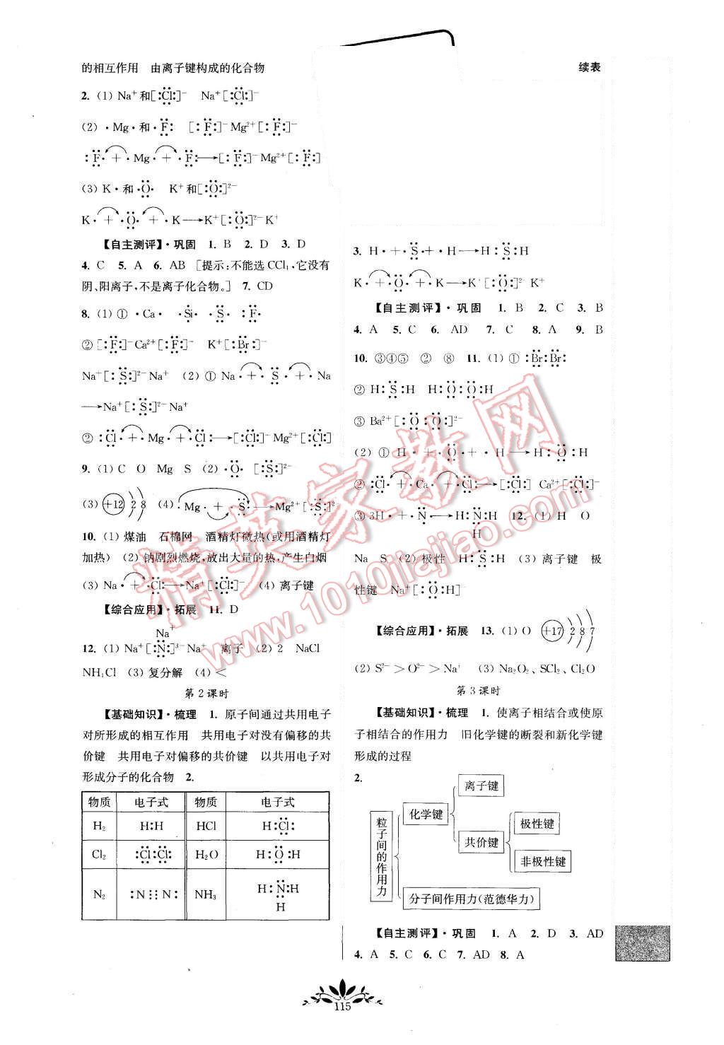 2015年新課程自主學(xué)習(xí)與測(cè)評(píng)高中化學(xué)必修2人教版 第7頁