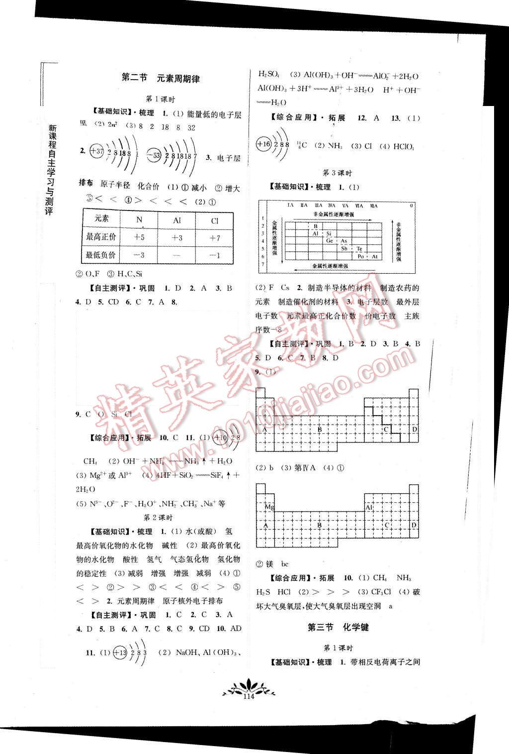 2015年新課程自主學(xué)習(xí)與測(cè)評(píng)高中化學(xué)必修2人教版 第2頁(yè)