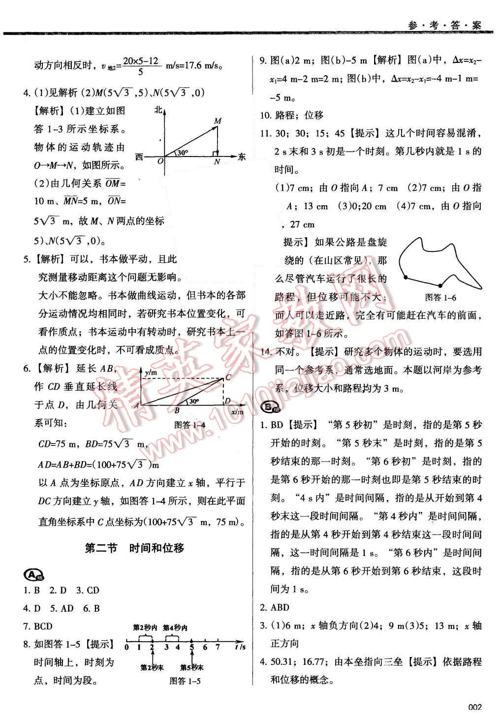 2015年學(xué)習(xí)質(zhì)量監(jiān)測物理必修1人教 第2頁