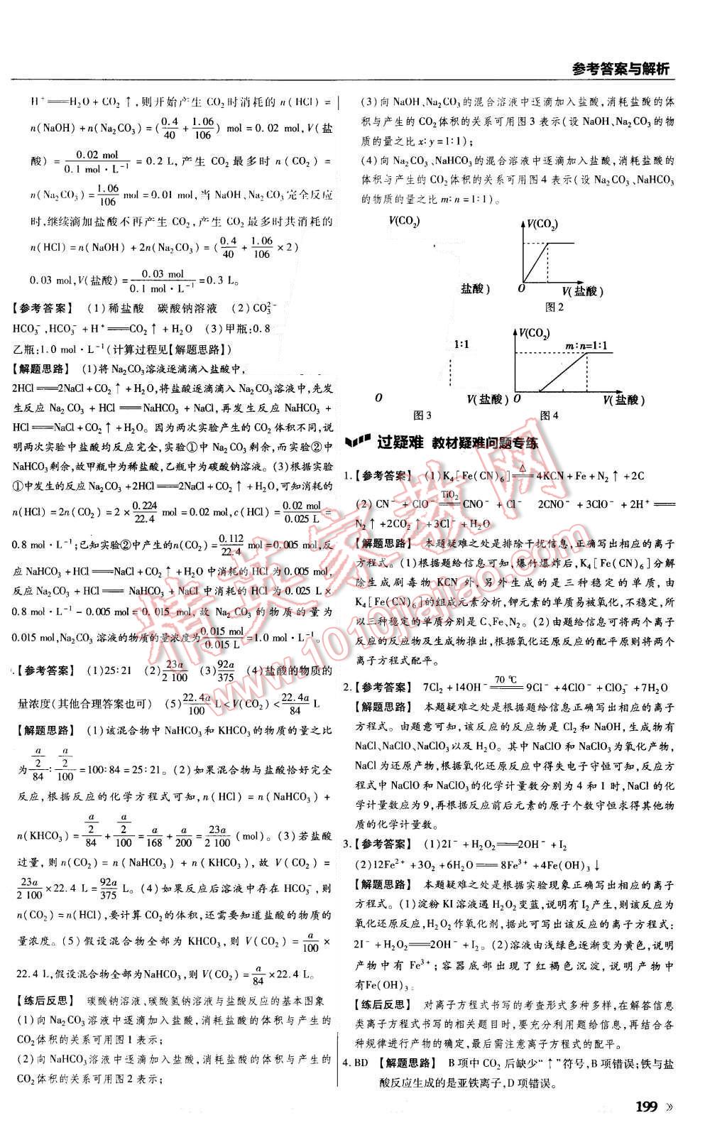 2015年一遍過高中化學(xué)必修1蘇教版 第31頁(yè)