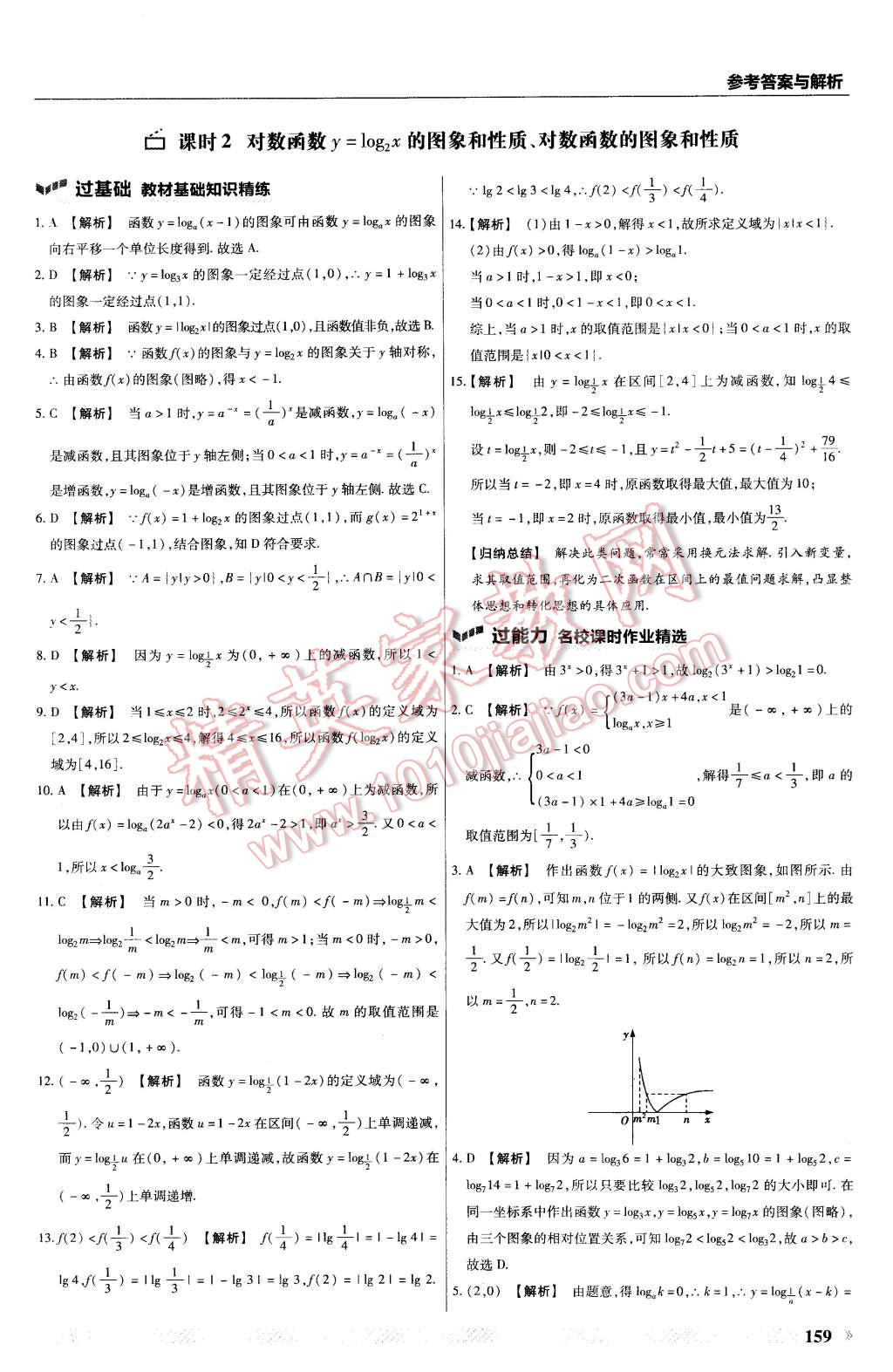 2015年一遍過高中數(shù)學(xué)必修1北師大版 第39頁