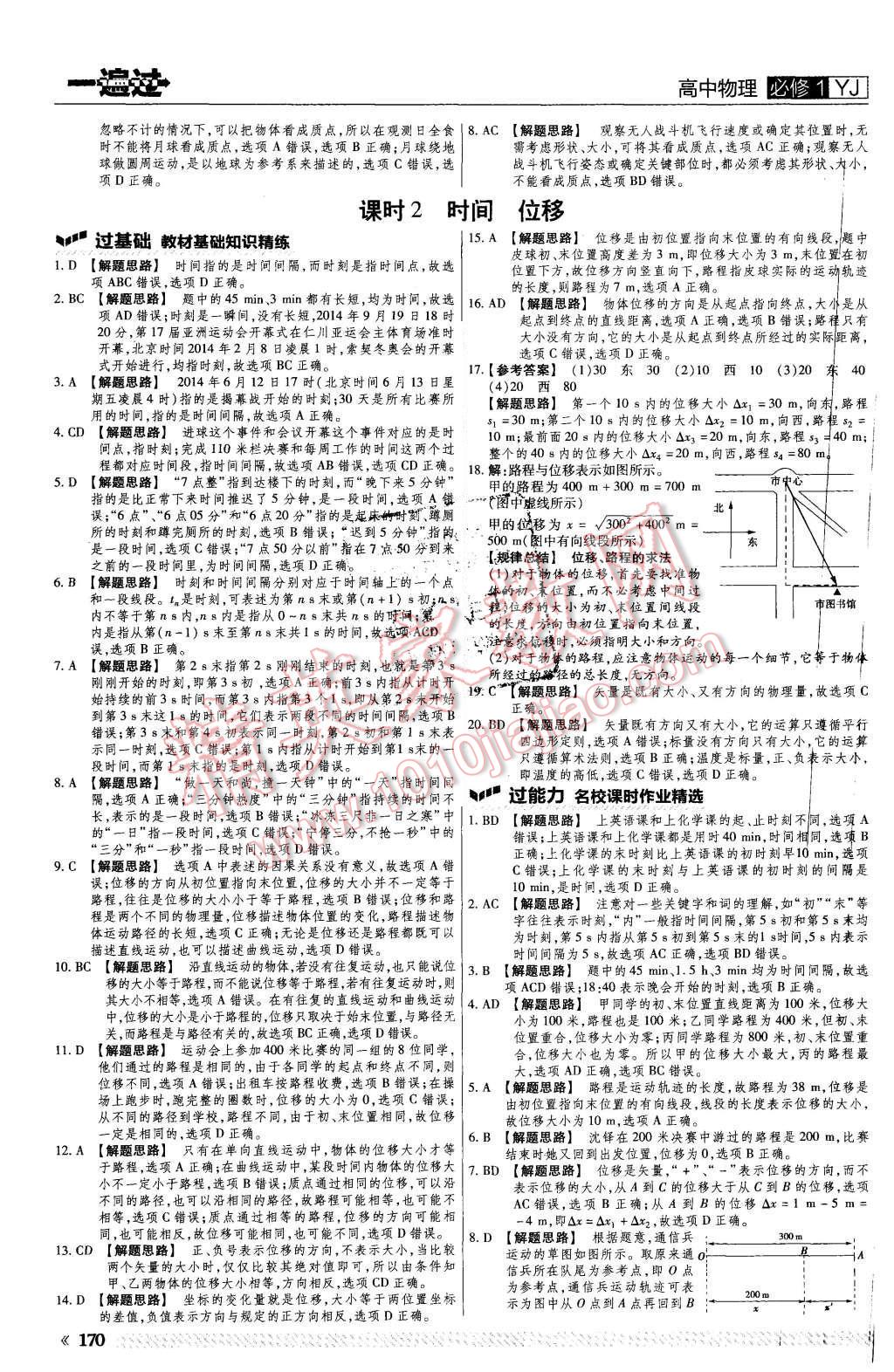 2015年一遍過高中物理必修1粵教版 第2頁