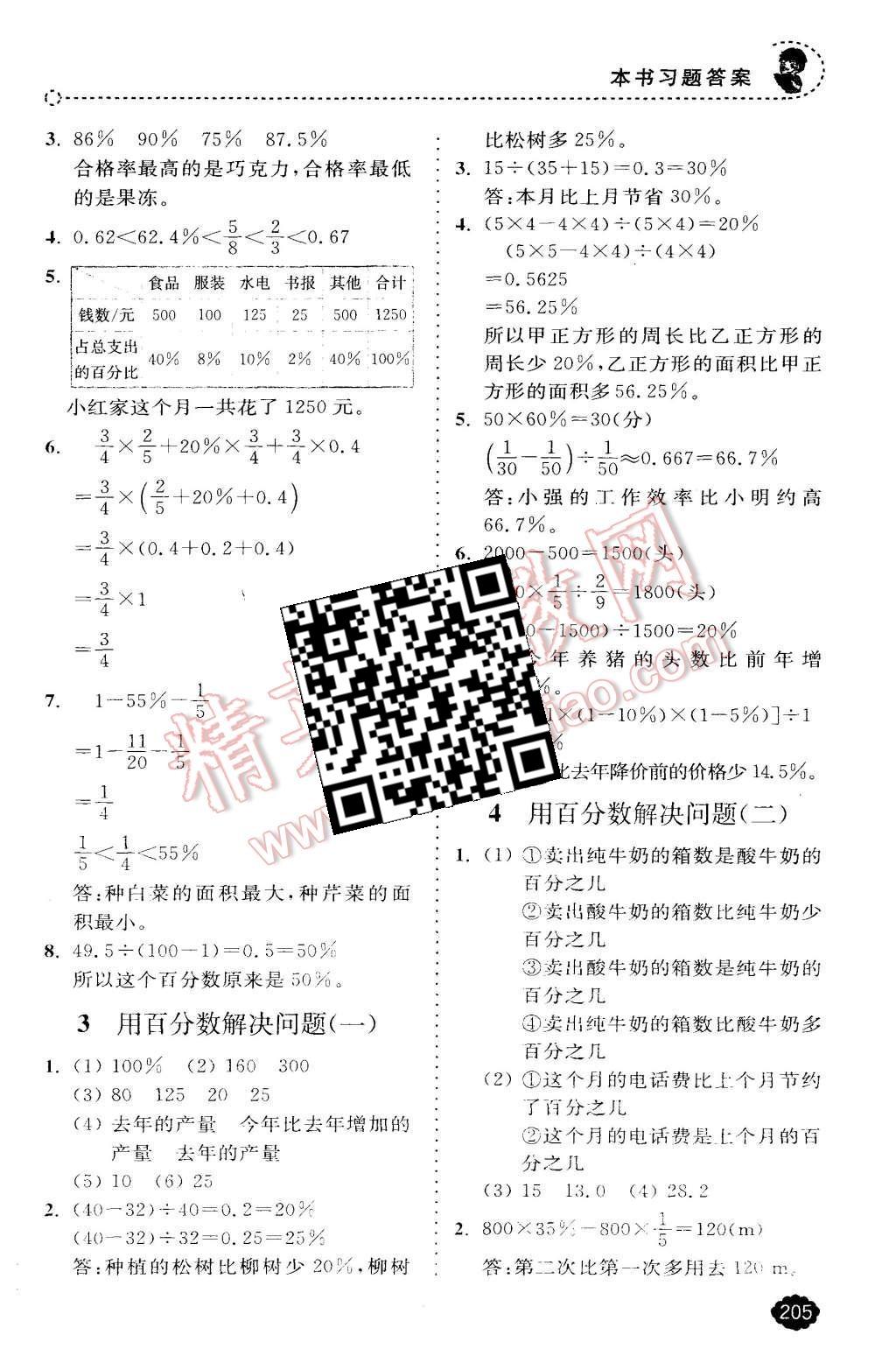 2015年全易通小学数学六年级上册人教版 第17页