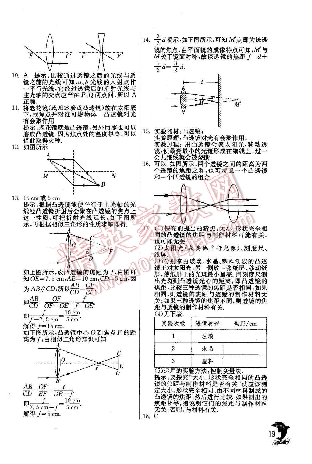 2015年實驗班提優(yōu)訓練八年級物理上冊人教版 第19頁