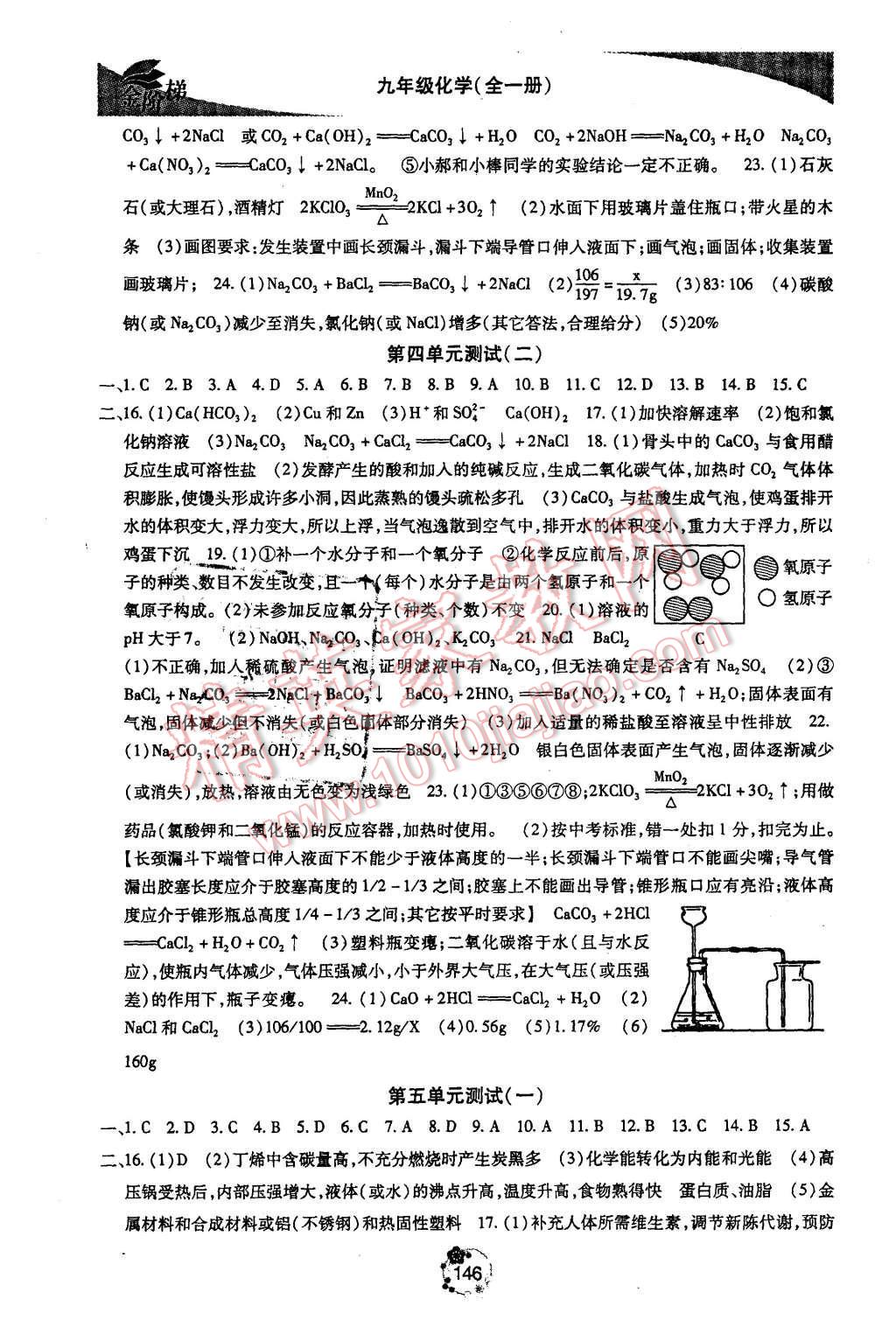 2015年金階梯課課練單元測(cè)九年級(jí)化學(xué)全一冊(cè) 第16頁(yè)