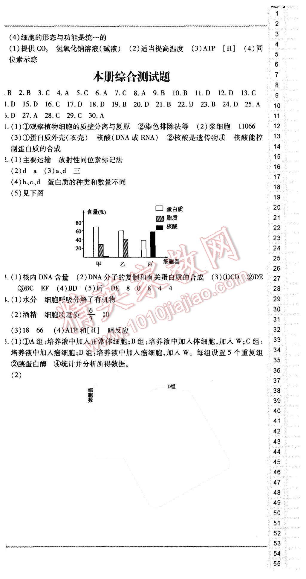 2015年成才之路高中新課程學(xué)習(xí)指導(dǎo)生物必修1人教版 第24頁(yè)