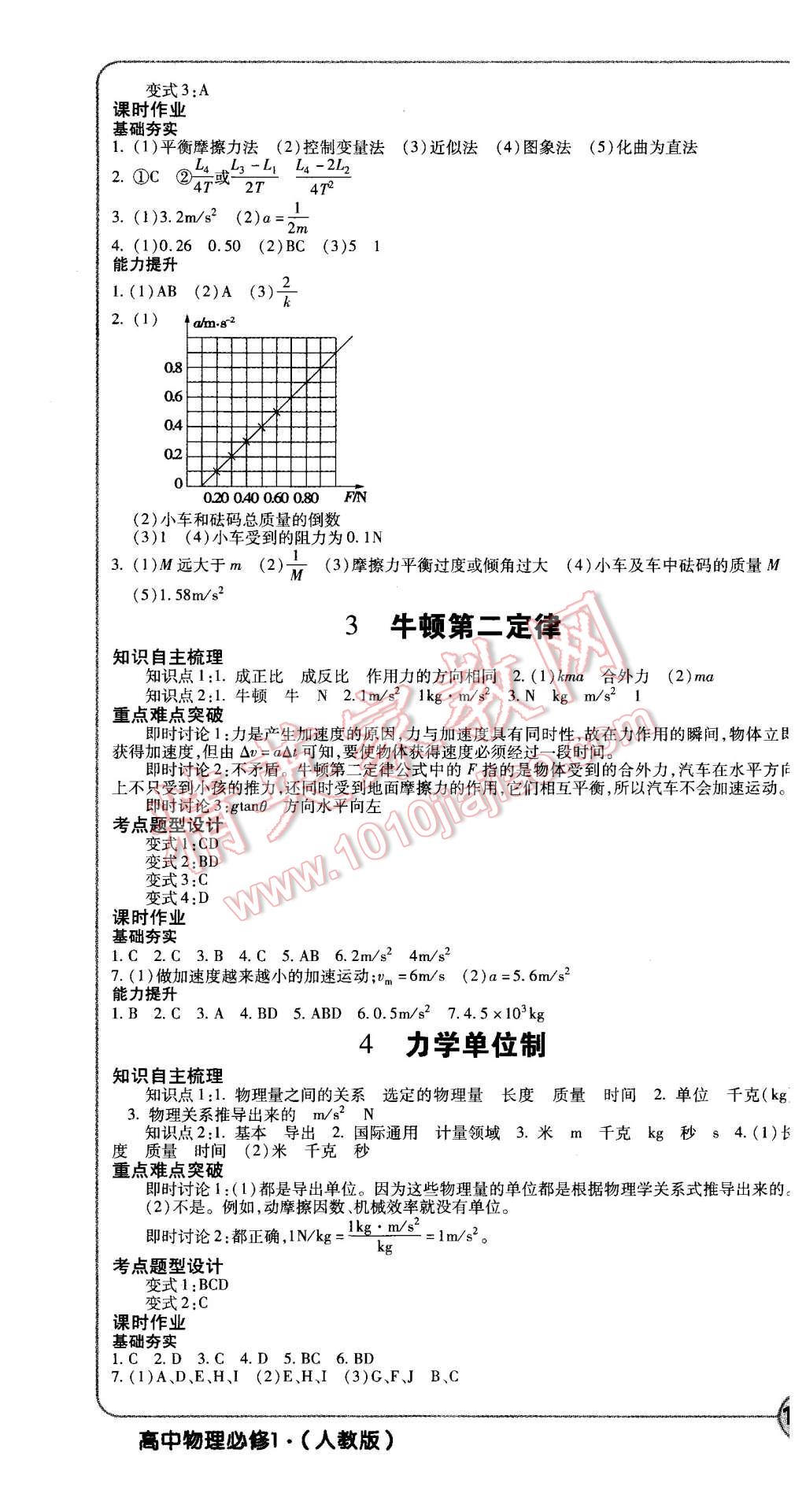 2015年成才之路高中新課程學習指導物理必修1人教版 第10頁