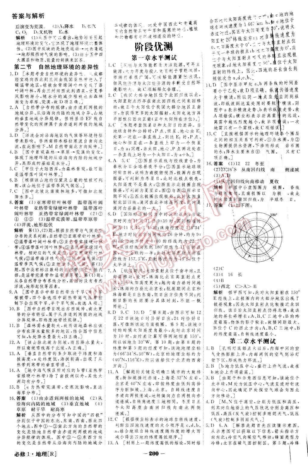 2015年金版教程高中新課程創(chuàng)新導(dǎo)學(xué)案地理必修1人教版 第21頁