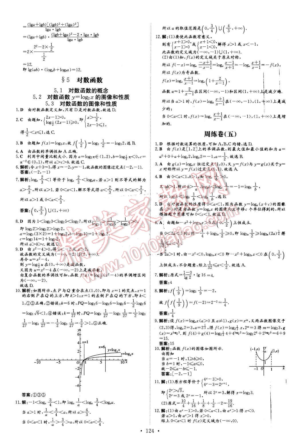 2015年高中全程學(xué)習(xí)導(dǎo)與練數(shù)學(xué)必修1北師大版 第25頁(yè)