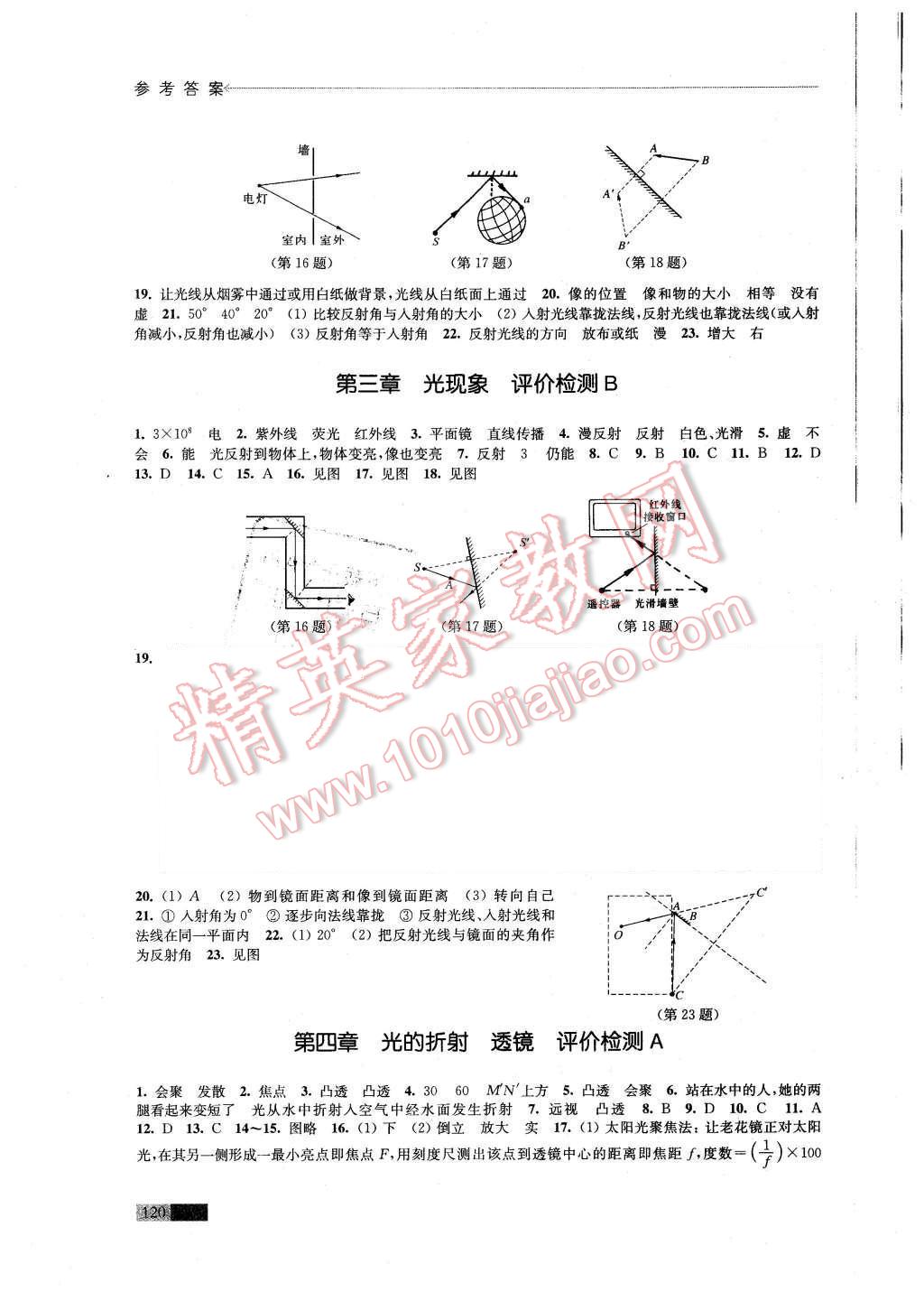 2015年學(xué)習(xí)與評(píng)價(jià)八年級(jí)物理上冊(cè)蘇科版 第6頁(yè)