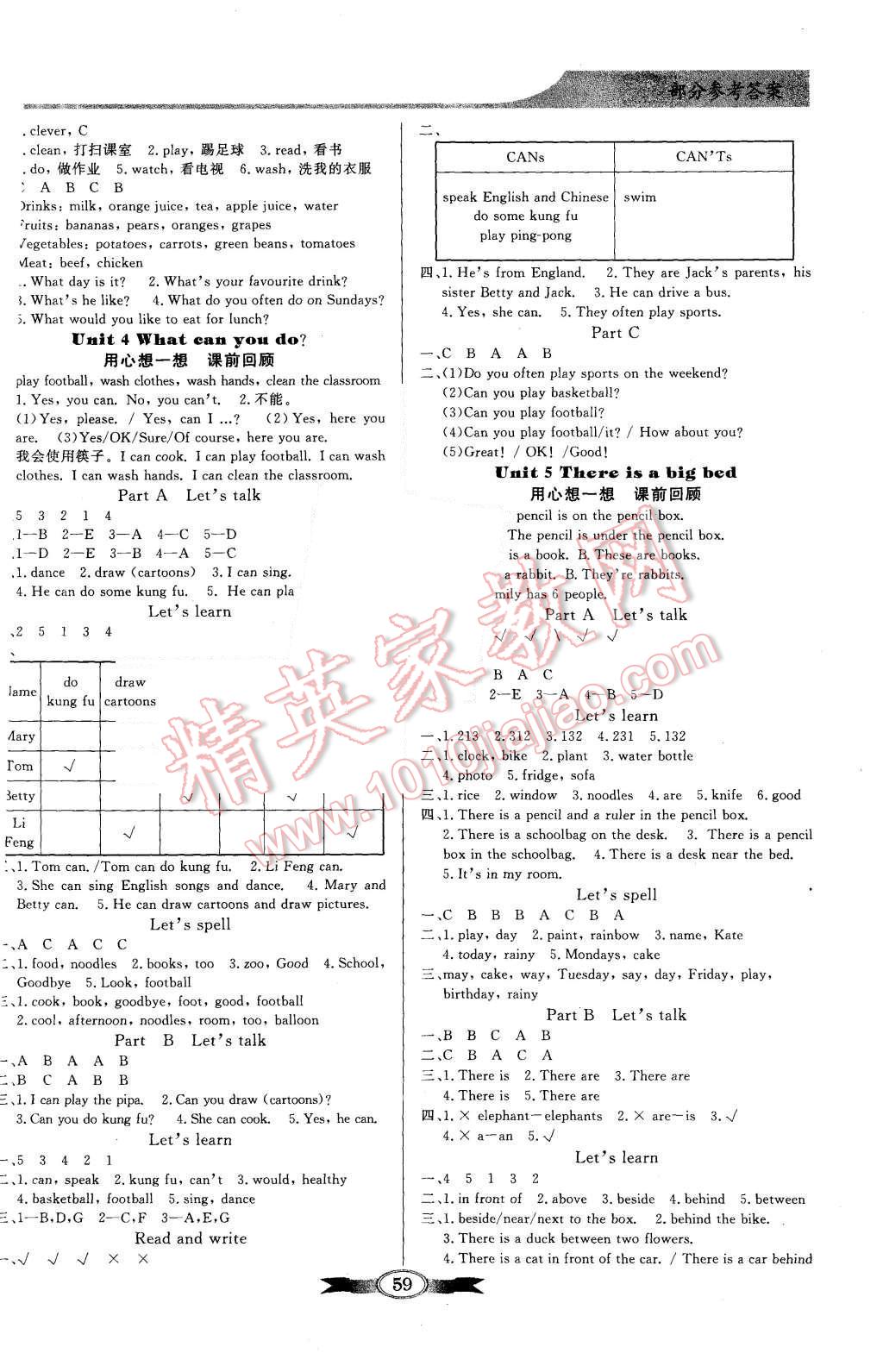 2015年同步導(dǎo)學(xué)與優(yōu)化訓(xùn)練五年級英語上冊人教PEP版 第7頁