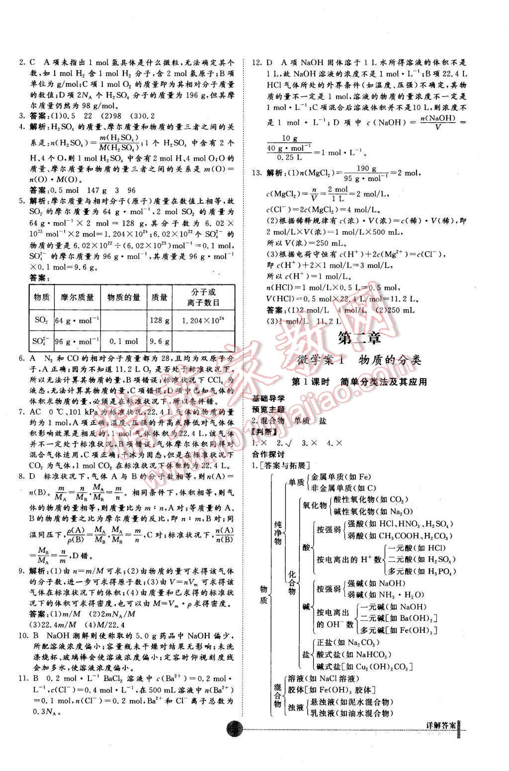 2015年非常學(xué)案化學(xué)必修1人教版 第7頁