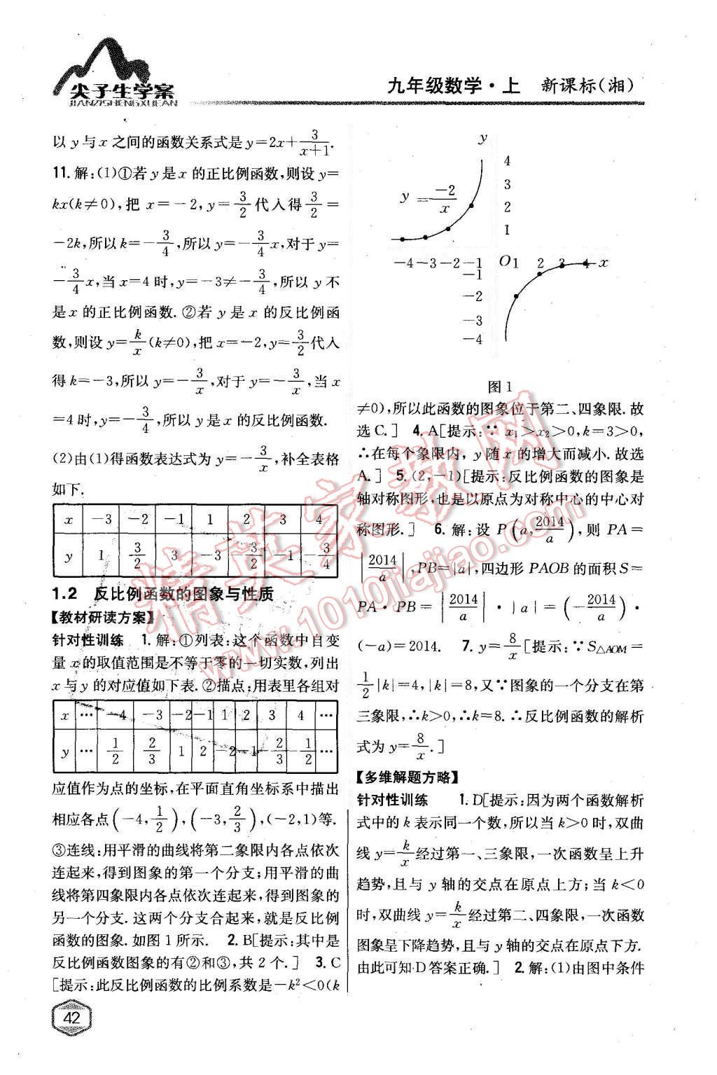 2015年尖子生學(xué)案九年級(jí)數(shù)學(xué)上冊(cè)湘教版 第2頁(yè)