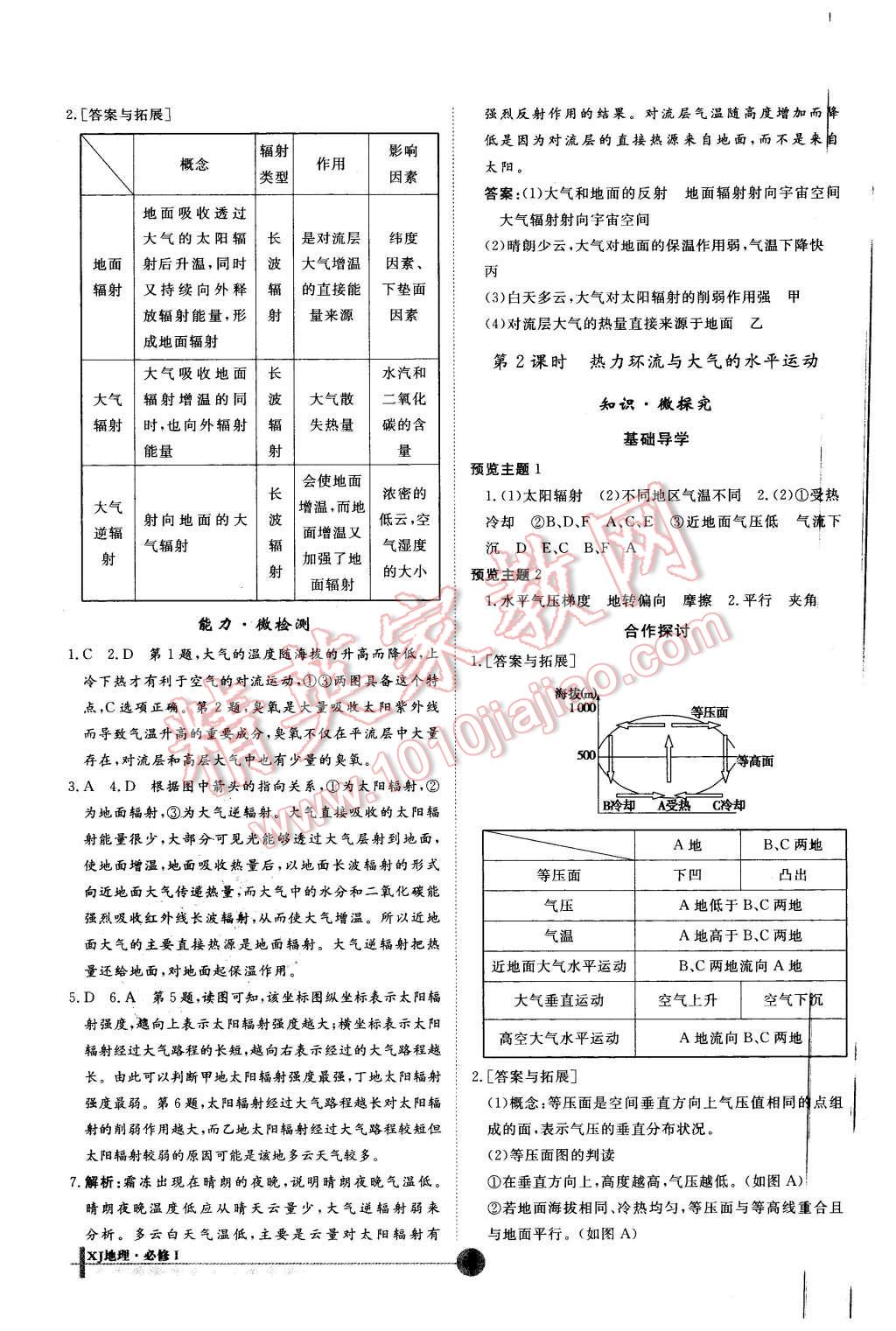 2015年非常學(xué)案地理必修1湘教版 第12頁(yè)