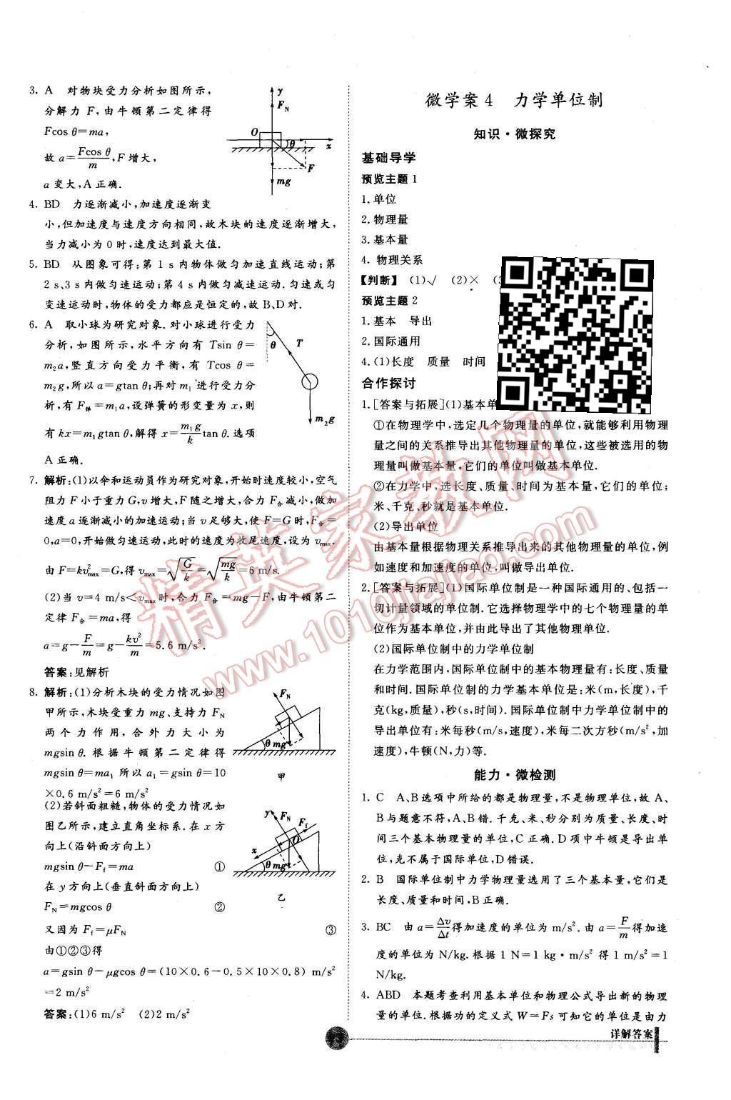 2015年非常學(xué)案物理必修1人教版 第21頁(yè)