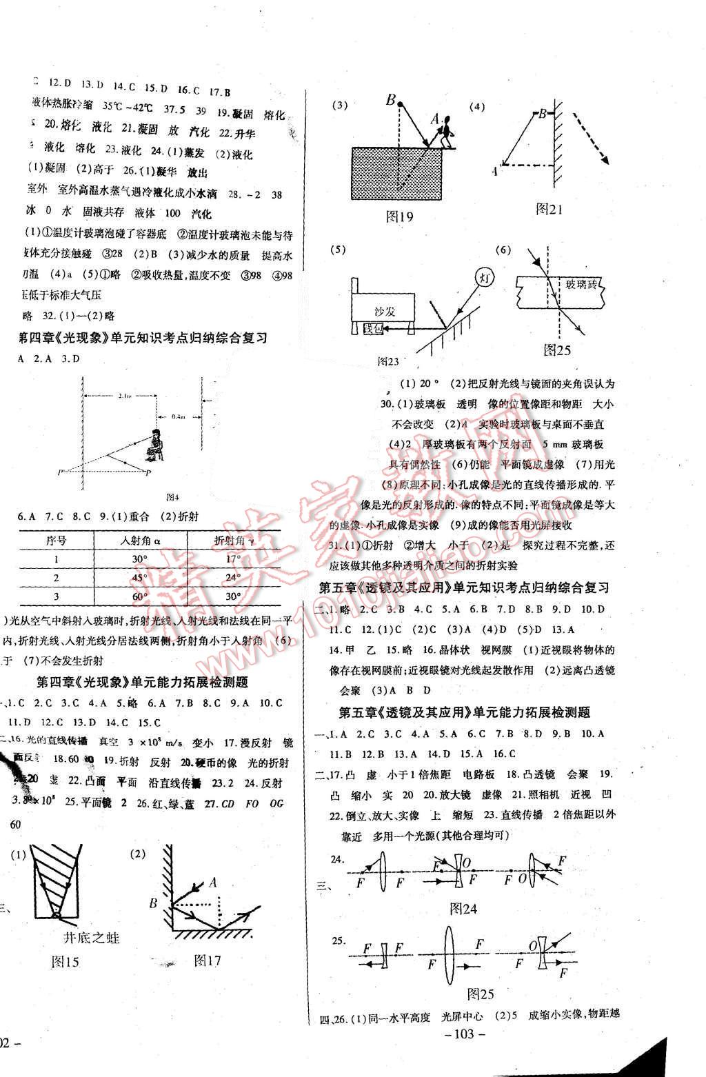 2015年經典密卷八年級物理上冊人教版 第2頁