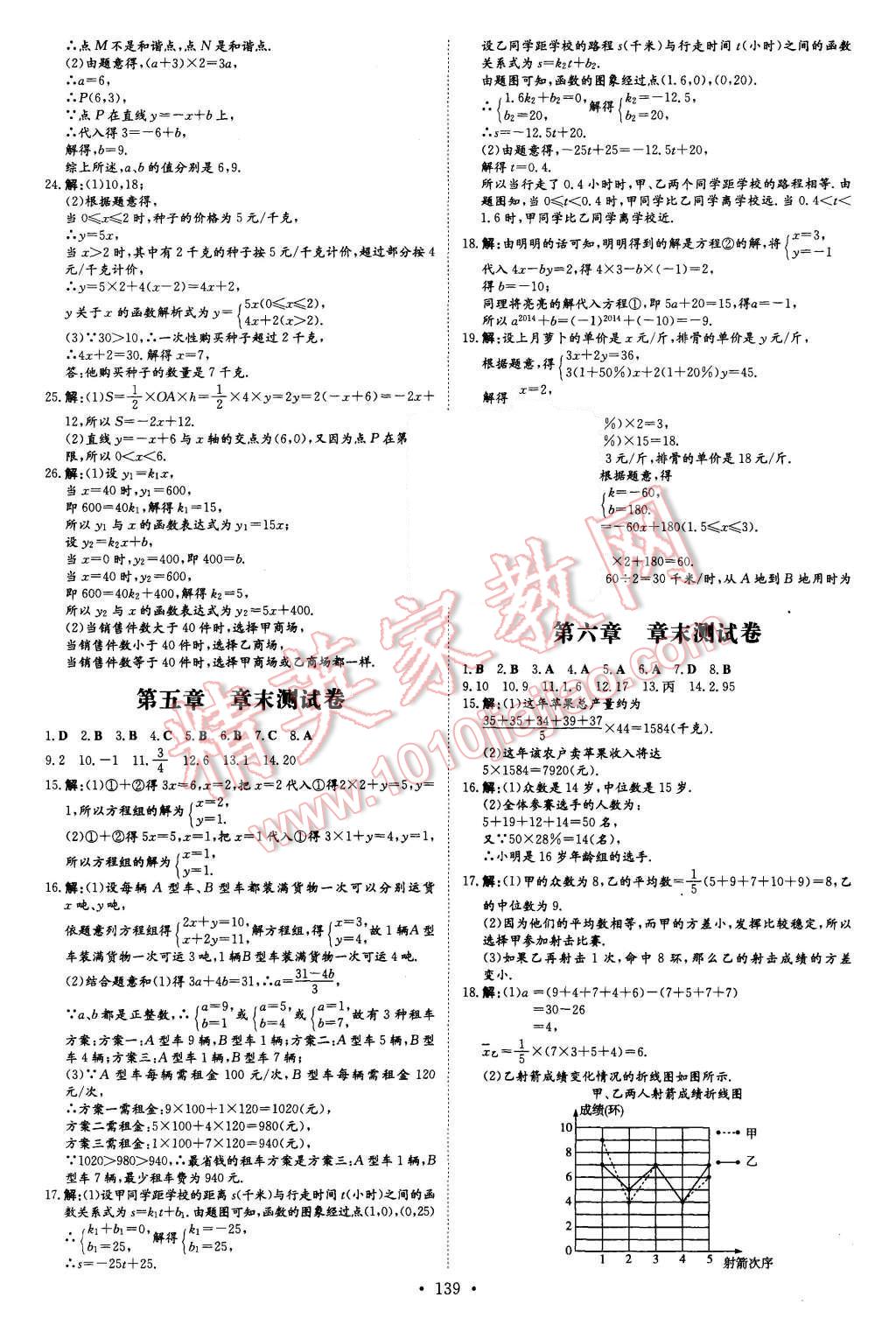 2015年A加練案課時作業(yè)本八年級數學上冊北師大版 第25頁