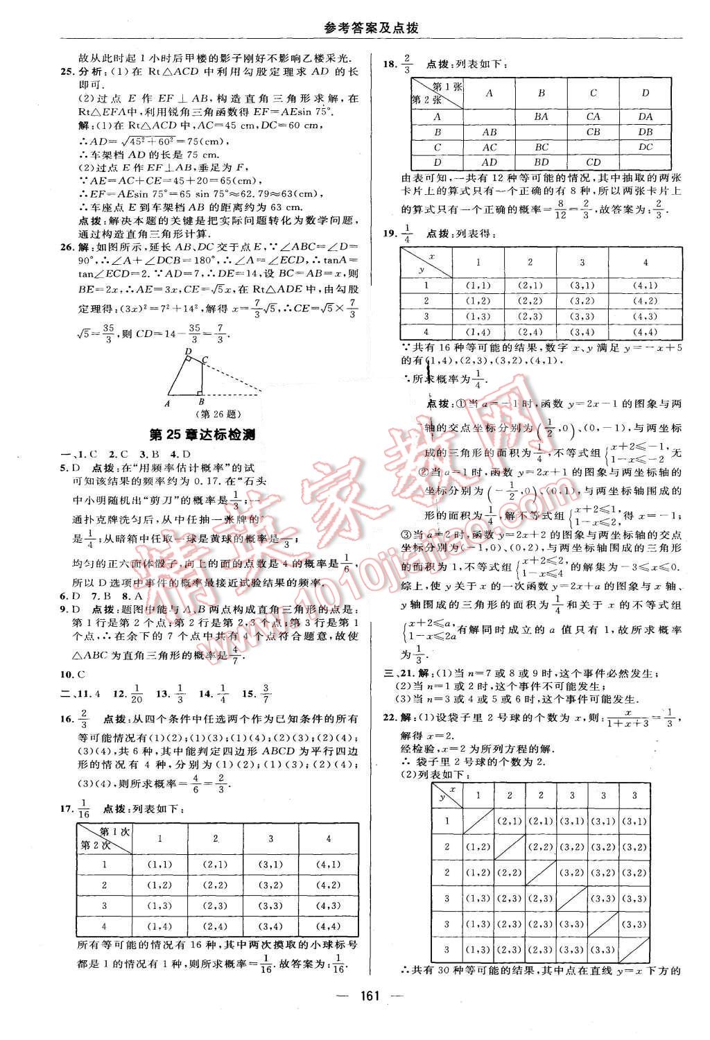 2015年綜合應(yīng)用創(chuàng)新題典中點九年級數(shù)學(xué)上冊華師大版 第5頁