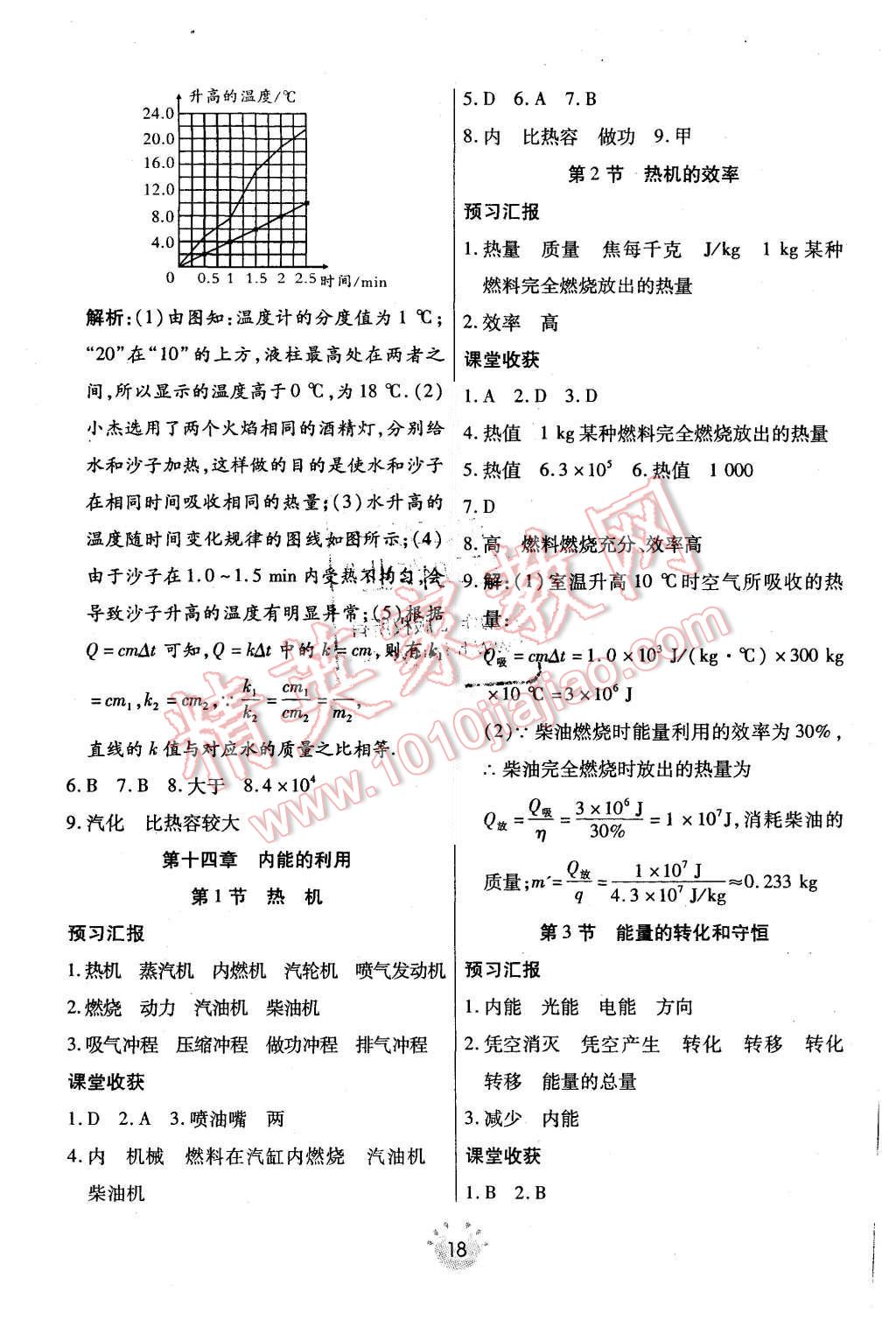 2015年全程考评一卷通九年级物理上册人教版 第2页