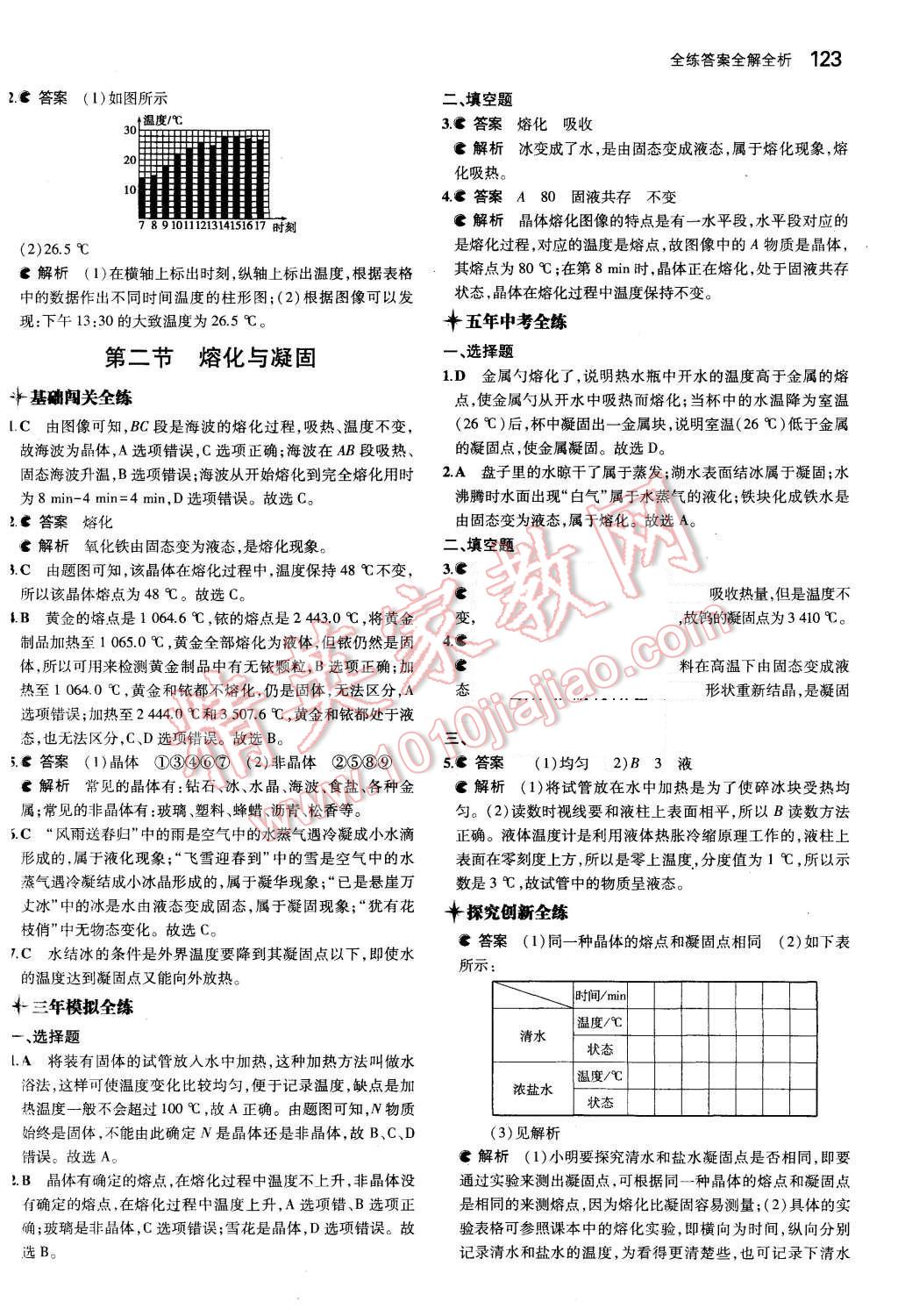 2015年5年中考3年模擬初中物理九年級全一冊滬科版 第2頁