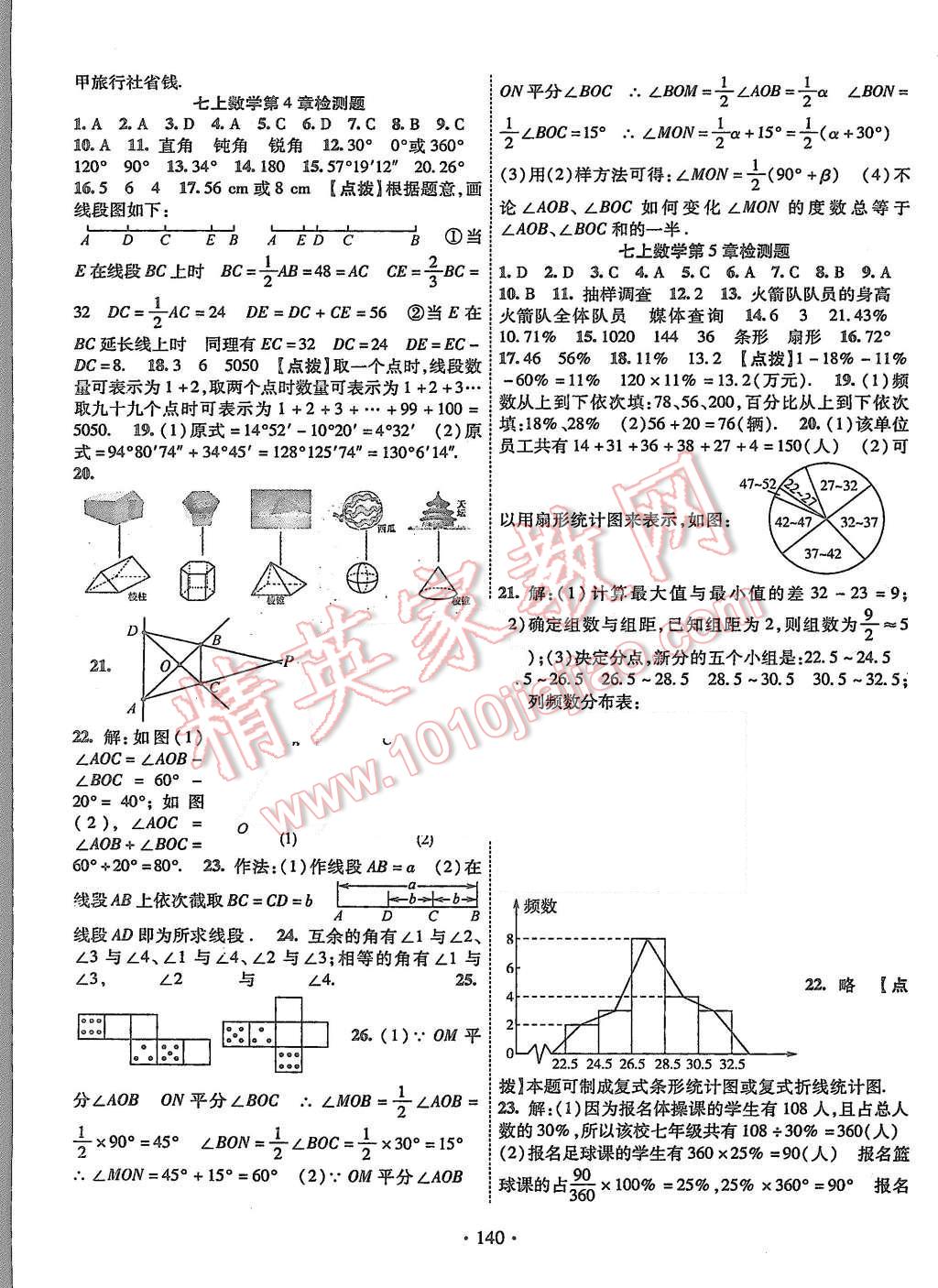 2015年暢優(yōu)新課堂七年級數(shù)學(xué)上冊湘教版 第15頁