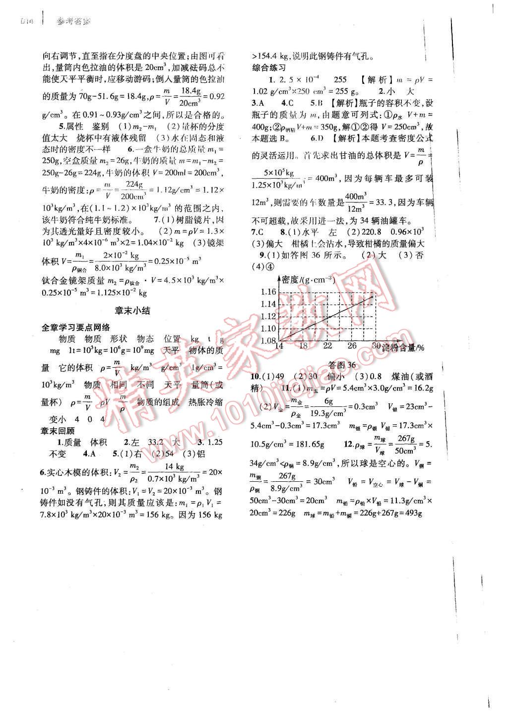 2015年基礎(chǔ)訓(xùn)練八年級(jí)物理上冊(cè)人教版河南省內(nèi)使用 參考答案第19頁(yè)