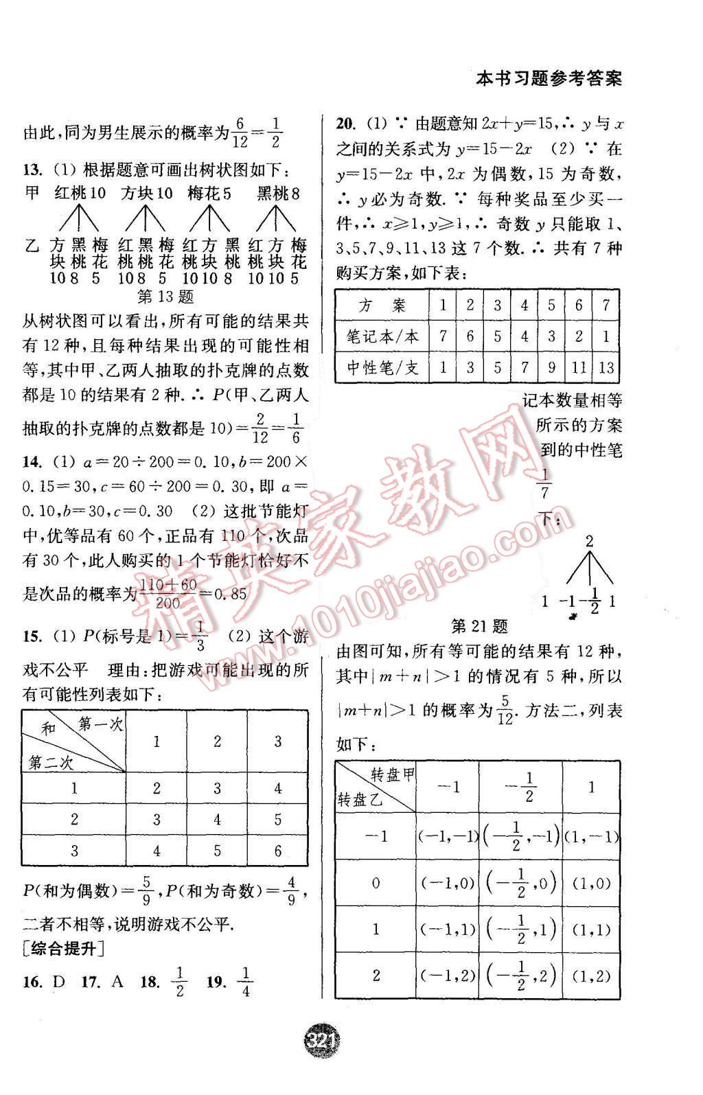 2015年通城學典非常課課通九年級數(shù)學上冊人教版 第27頁