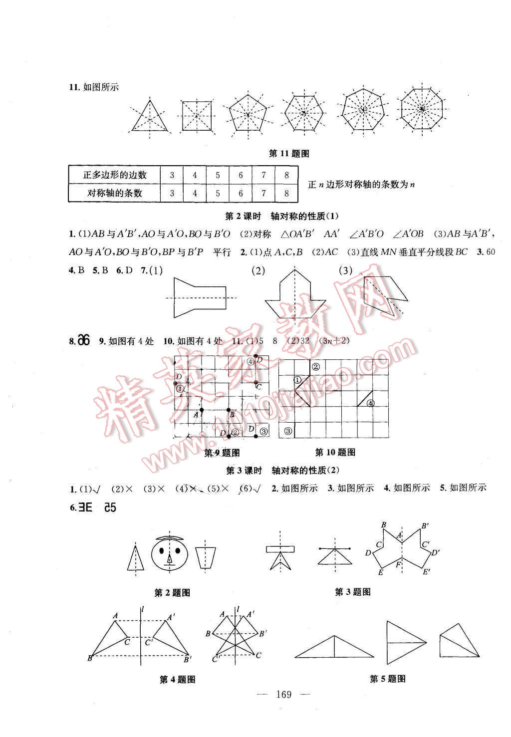 2015年金鑰匙1加1課時(shí)作業(yè)加目標(biāo)檢測(cè)八年級(jí)數(shù)學(xué)上冊(cè)國(guó)標(biāo)江蘇版 第7頁(yè)