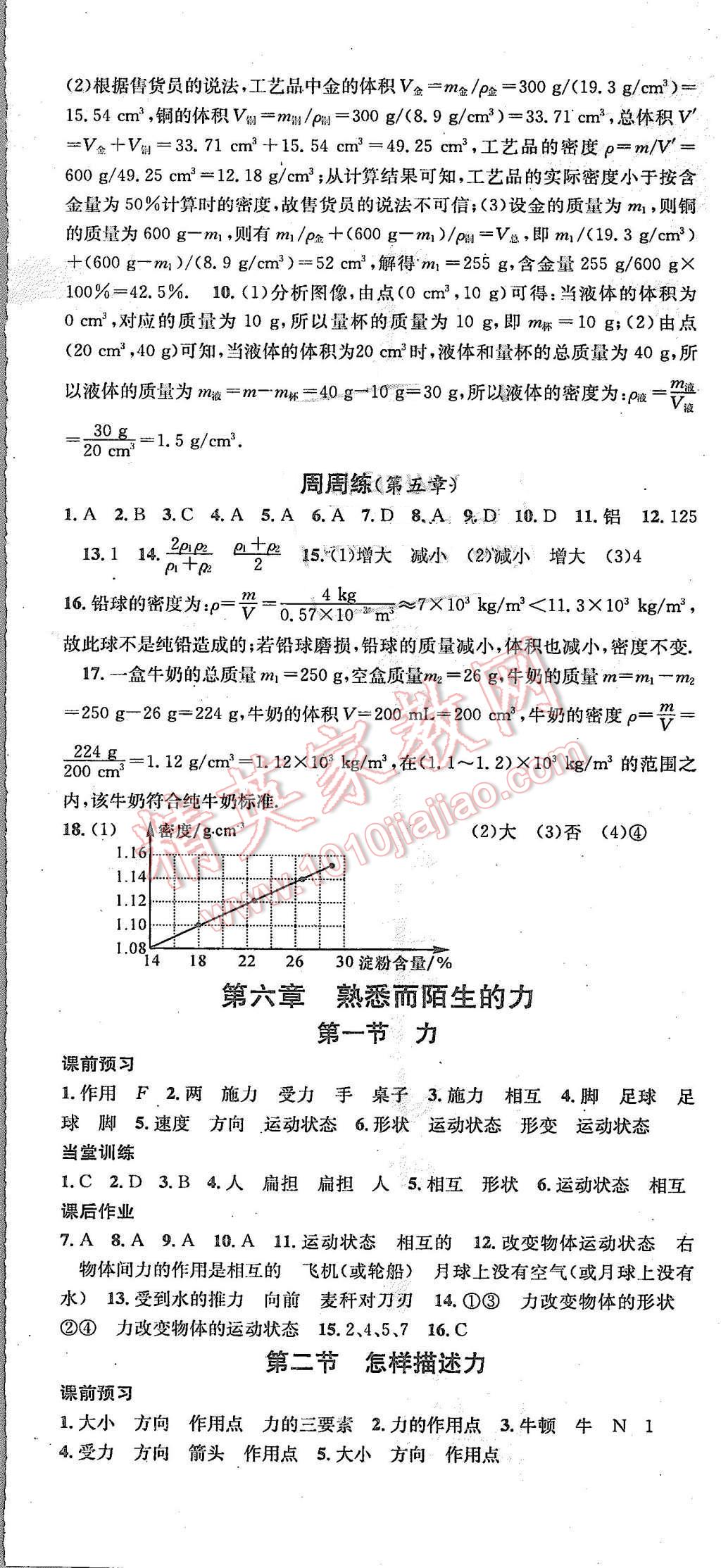 2015年名校課堂滾動學(xué)習(xí)法八年級物理上冊滬科版 第11頁