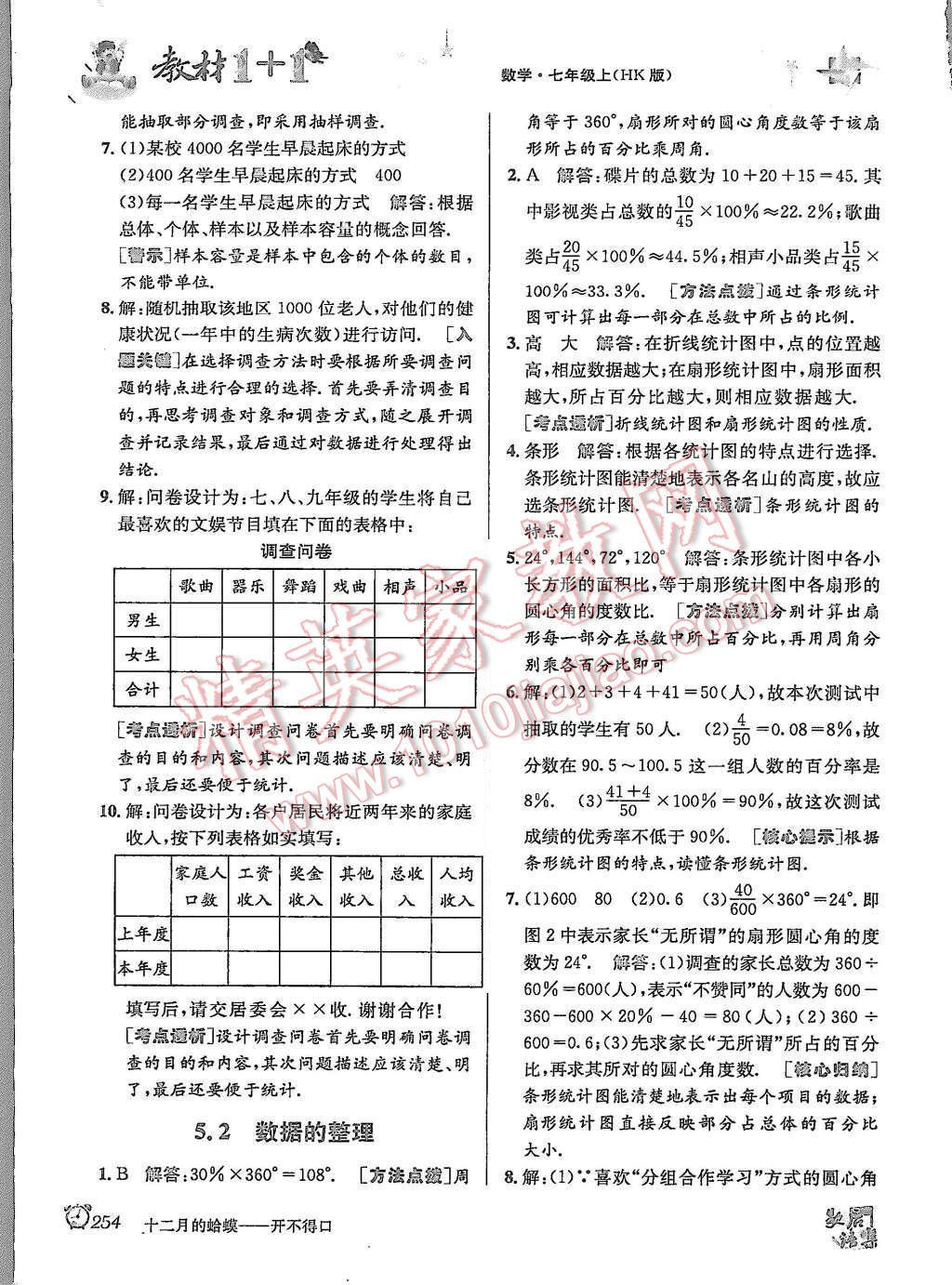 2015年教材1加1七年級數(shù)學上冊滬科版 第23頁