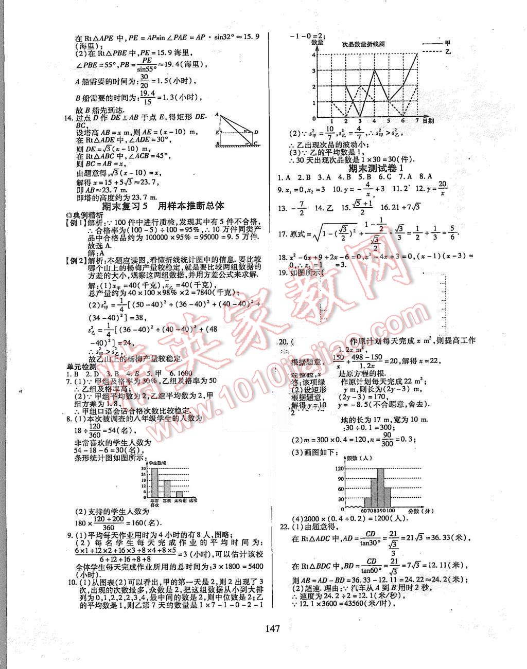 2015年有效课堂课时导学案九年级数学上册湘教版 第23页