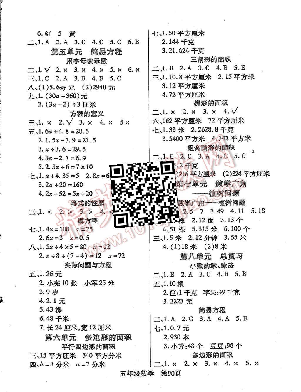 2015年淘金先锋课堂五年级数学 第2页