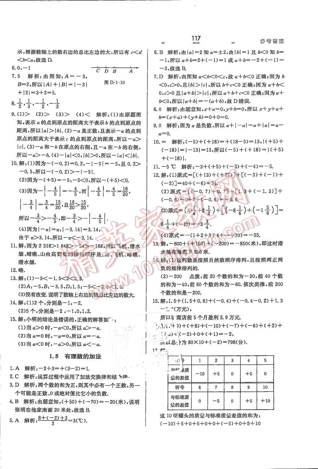 2015年輕輕松松學數學七年級上冊冀教版 第3頁